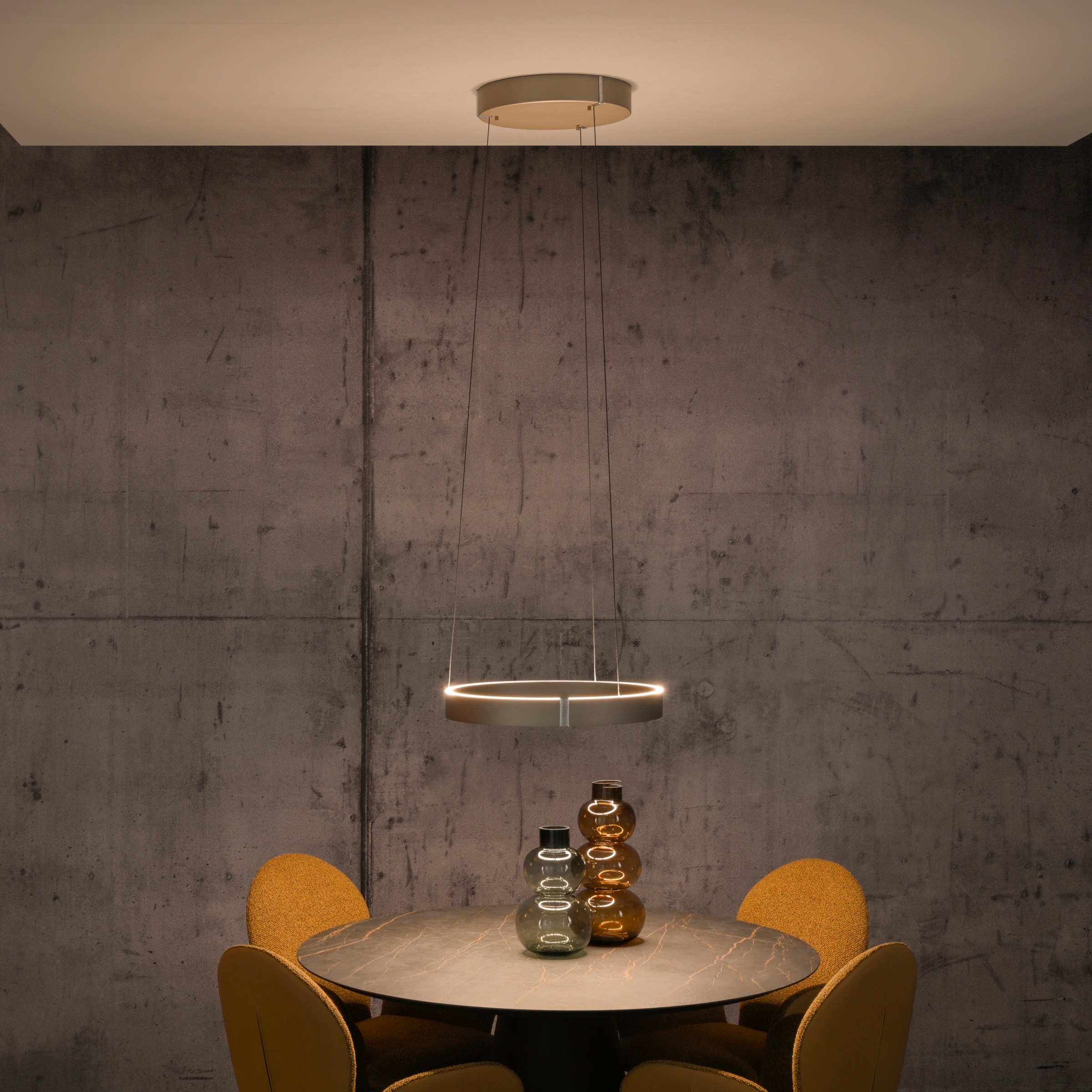 Neuhaus PURE LED Pendelleuchte »PURE E-Clipse« LED-Board 1 Stk. warmweiß - kaltweiß e-LIFT®-Funktion, CCT, dimmbar über Fernbedíenung