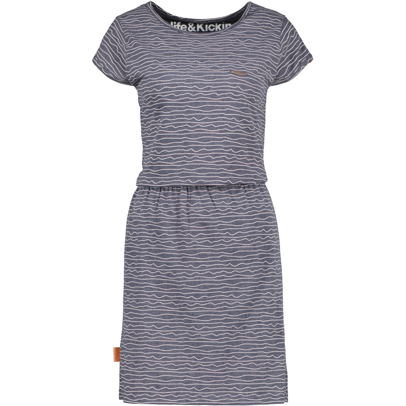ALIFE & KICKIN Blusenkleid »Damen ShannaAK« marine melange XXL - Normalgrößen Normalgrößen XXL Sportiv und unkompliziert! Sommerkleid ShannaAK von...