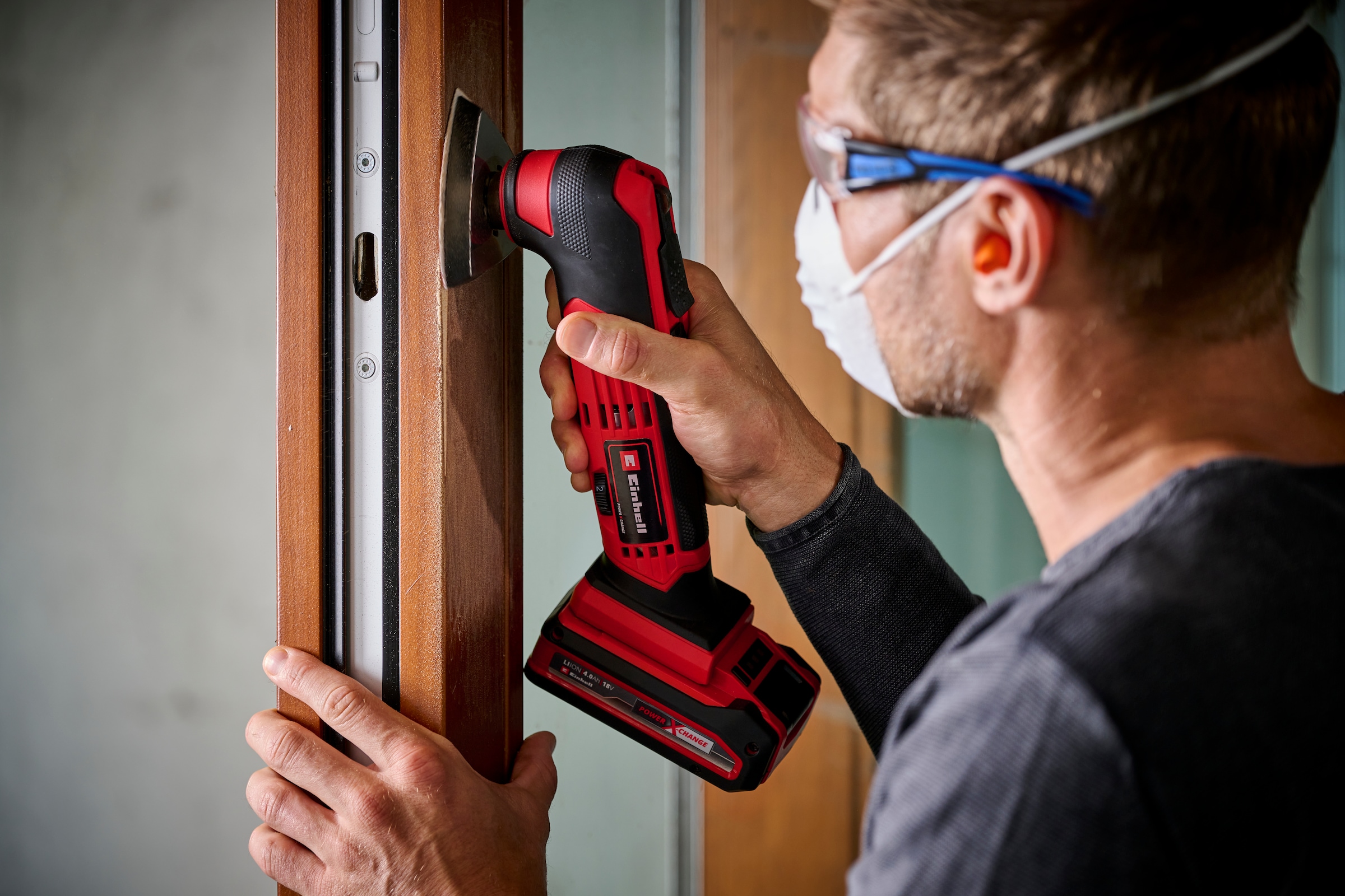 Einhell Akku-Multifunktionswerkzeug »TE-MG 18/1 Li - Solo«, ohne Akku und Ladegerät