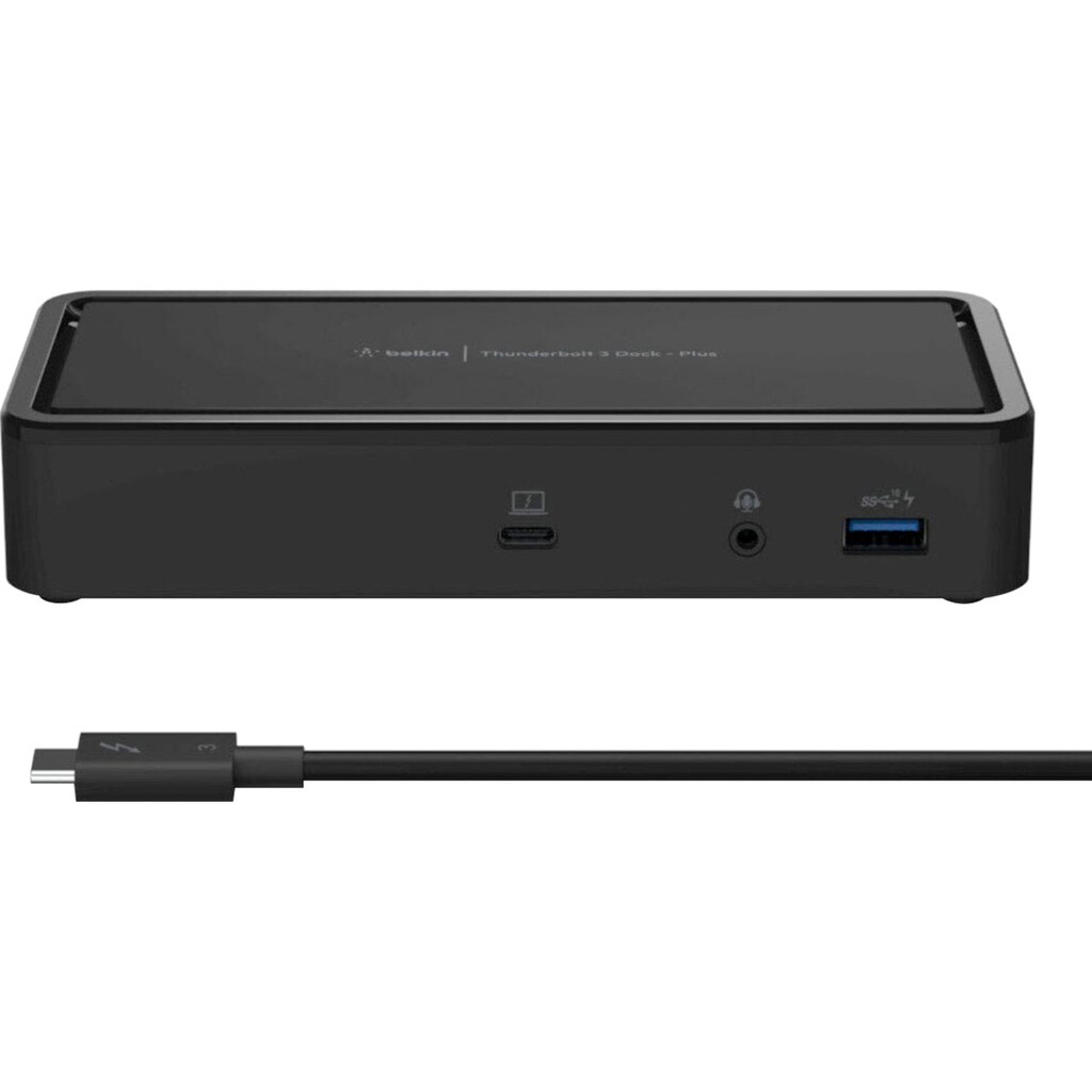 Belkin Laptop-Dockingstation »Thunderbolt 3 Dock Plus incl. Thunderbolt 3 Kabel«