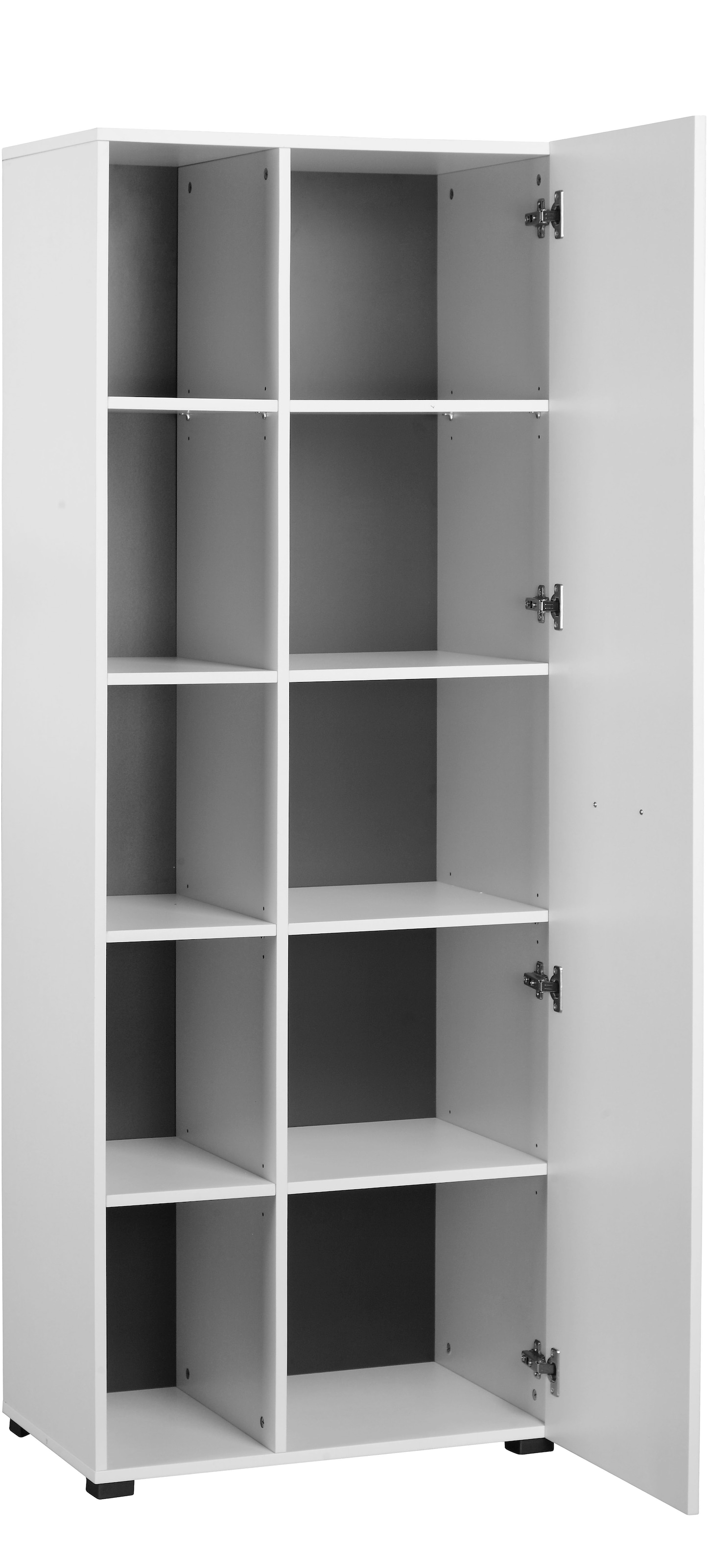 Places of Style Aktenschrank »Moid, moderner Mehrzweckschrank,«, Maße: 64,5x41,5x175 cm, 5 Fächer mit viel Stauraum