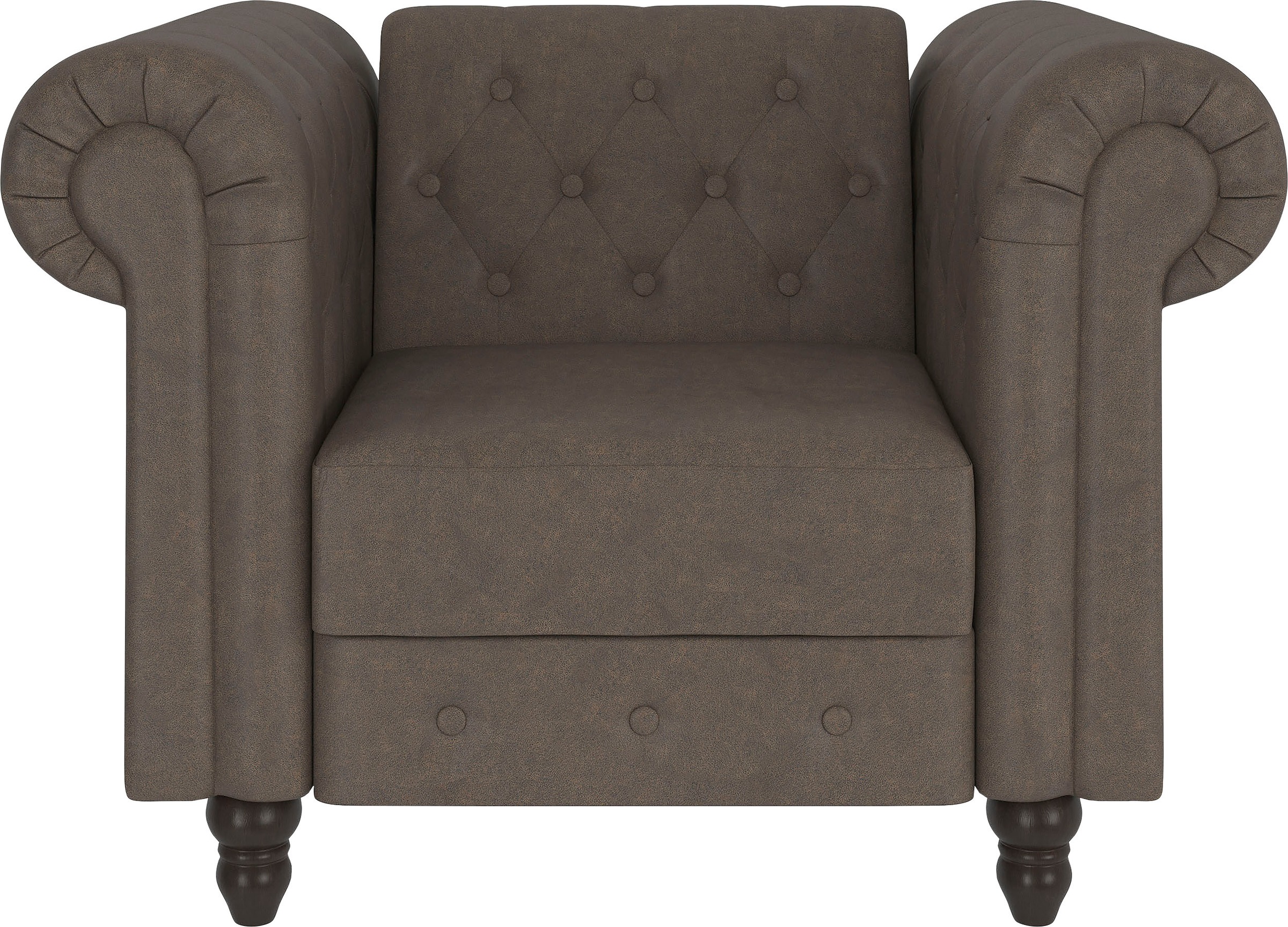 Dorel Home Chesterfield-Sessel »Felix«, mit Rückenlehne 3-fach verstellbar, günstig online kaufen