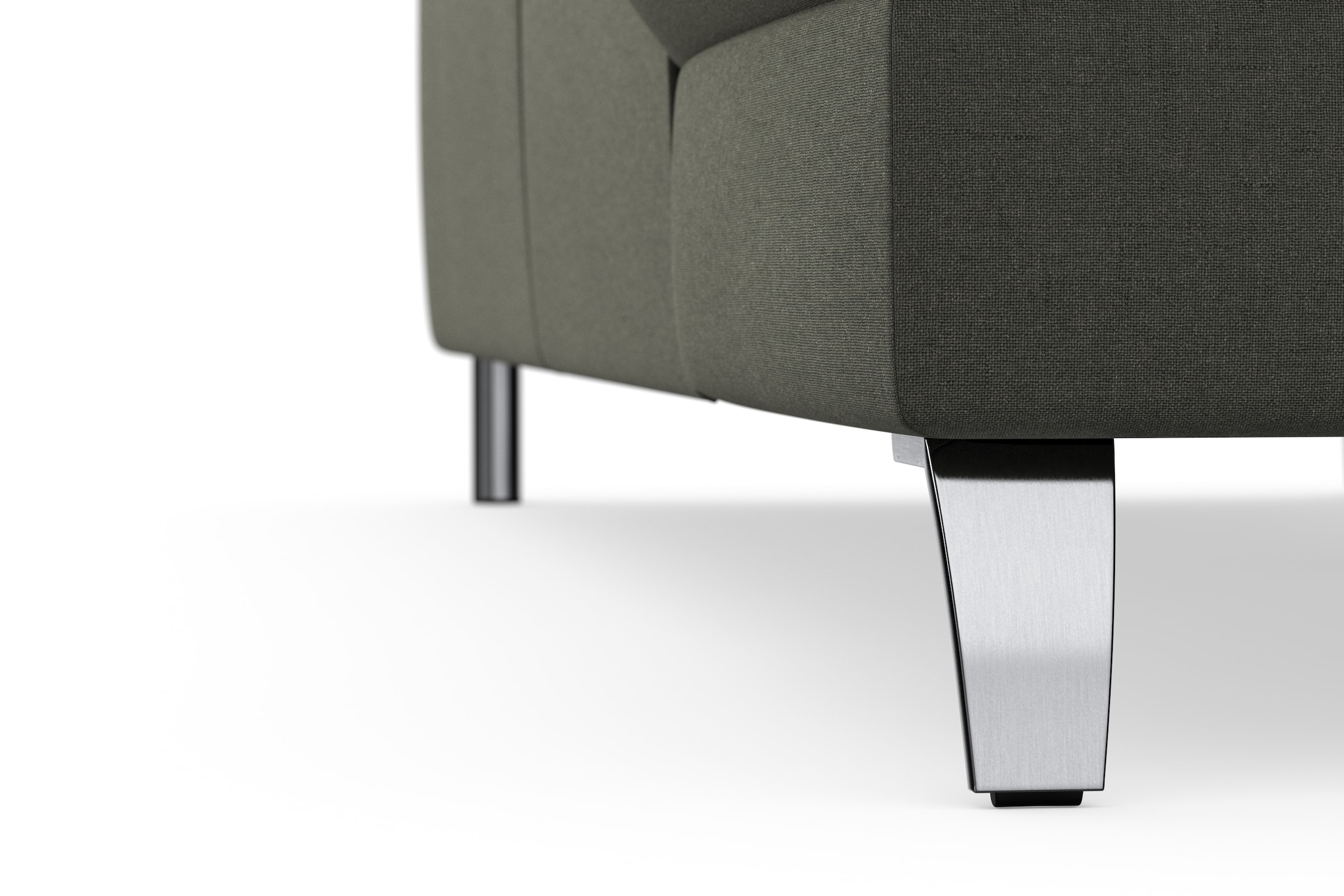 sit&more Ecksofa »Grenoble L-Form mit Federkern« wahlweise mit Bettfunktion, Bettkasten, Arm- und Kopfteilverstellung