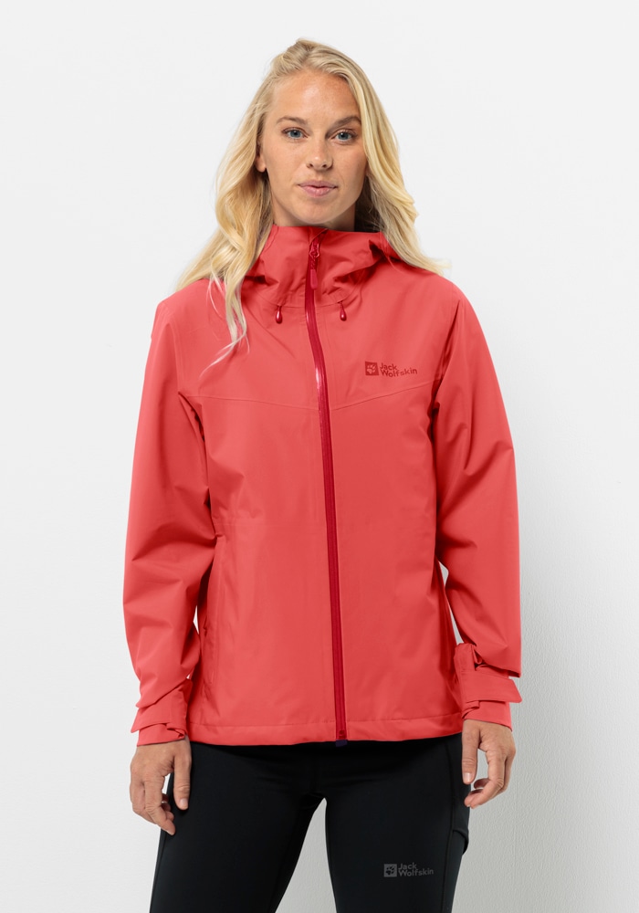 Jack Wolfskin Funktionsjacke »HIGHEST PEAK 3L JKT W«, mit Kapuze