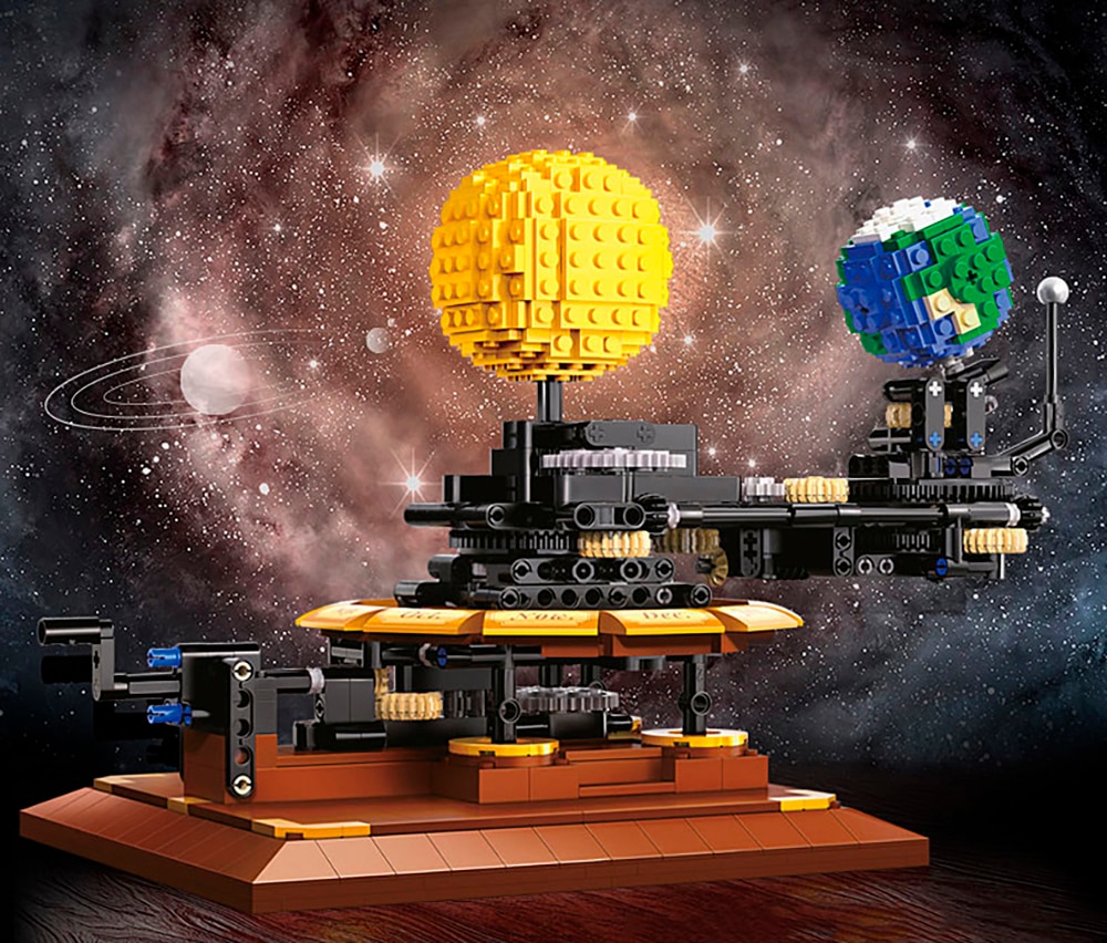Jamara Konstruktions-Spielset »CaDA, Solar System Bricks«, (865 St.)