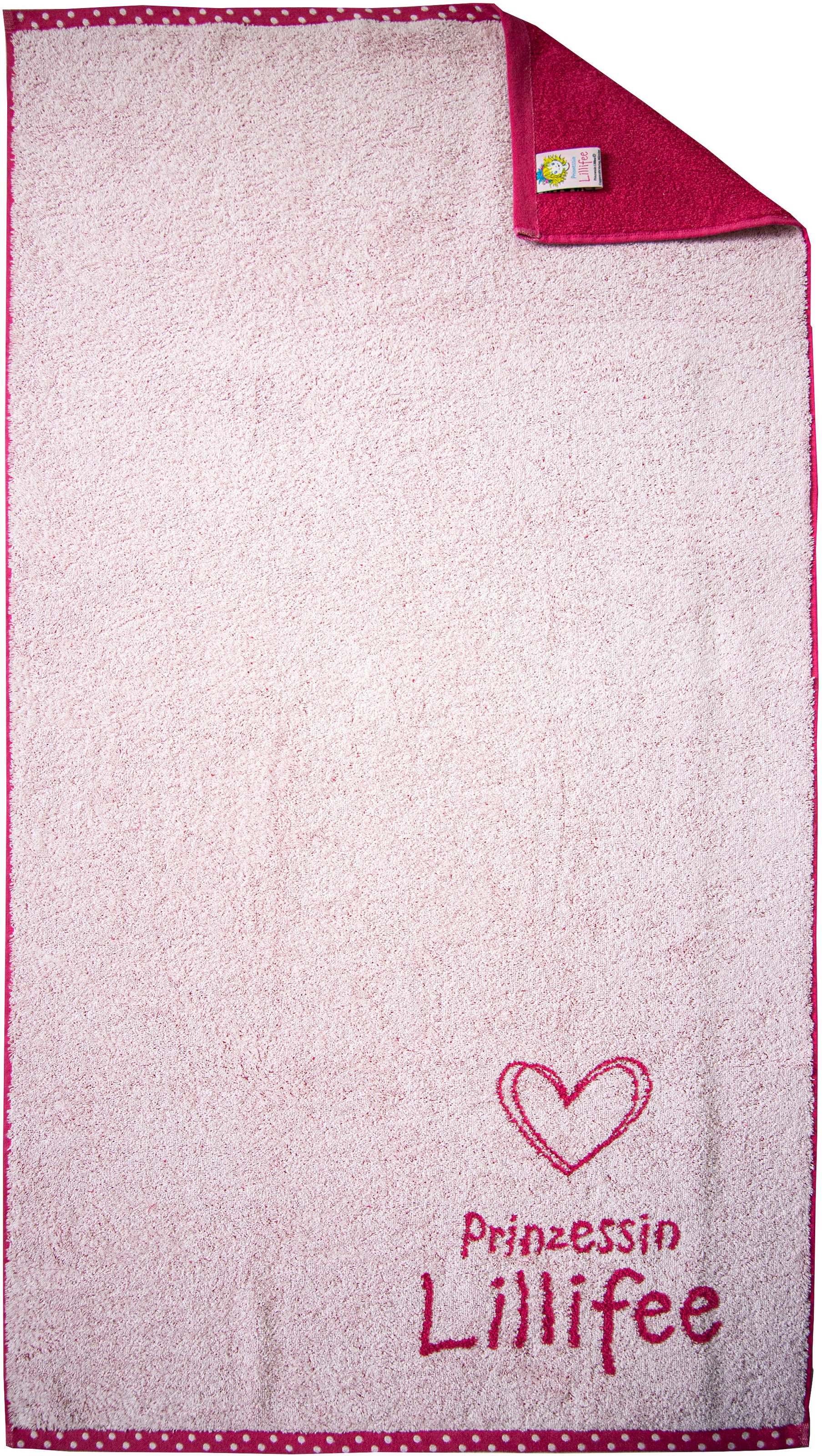 Dyckhoff Handtuch Set »Prinzessin Lillifee«, Set, 5 tlg., Frottier, Komplette Sets: Handtücher, Duschtücher und passende Waschhandschuhe
