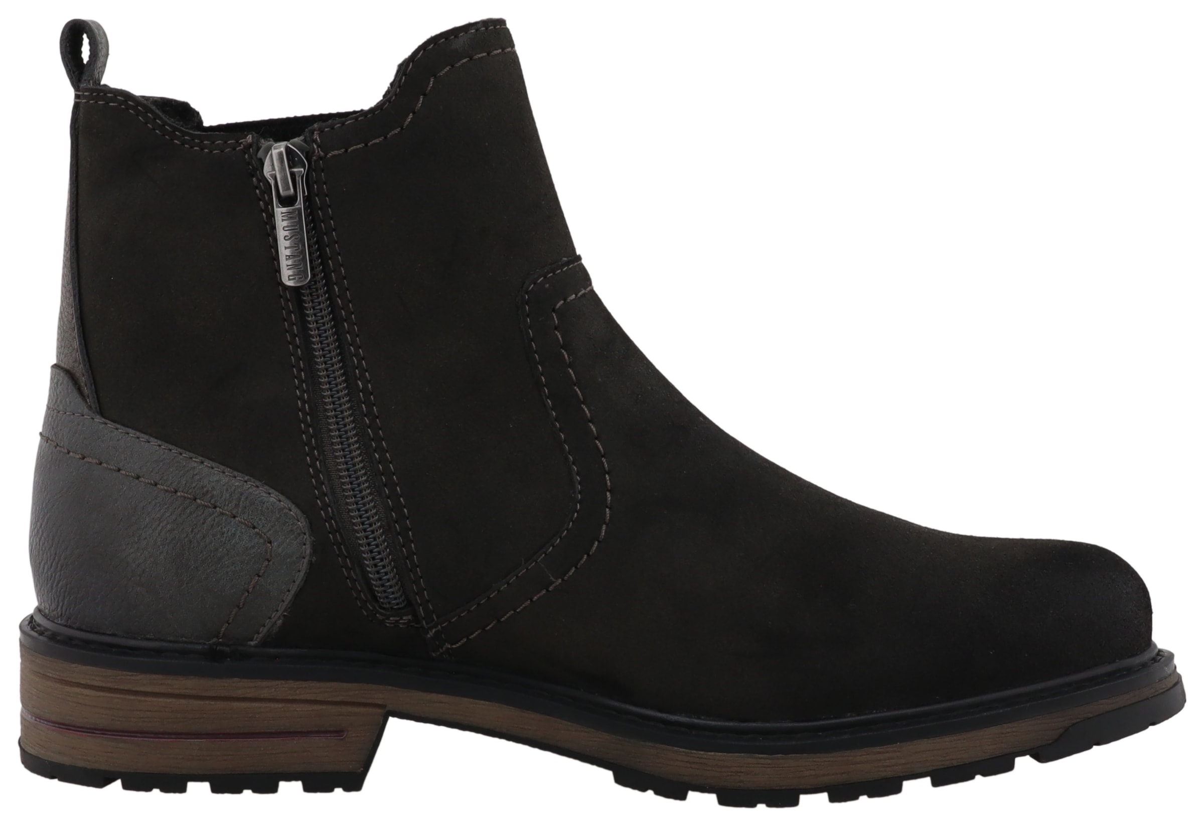 Mustang Shoes Chelseaboots »Marian«, Stiefelette, Boots mit Warmfutter