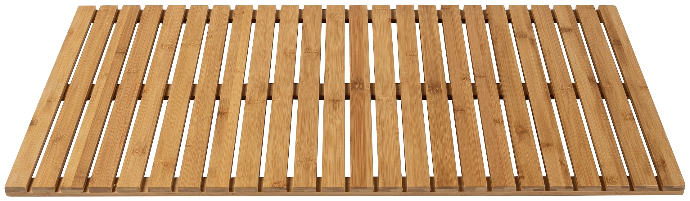 WENKO Saunabodenrost Höhe 23 mm Bambus, 50 x 100 cm
