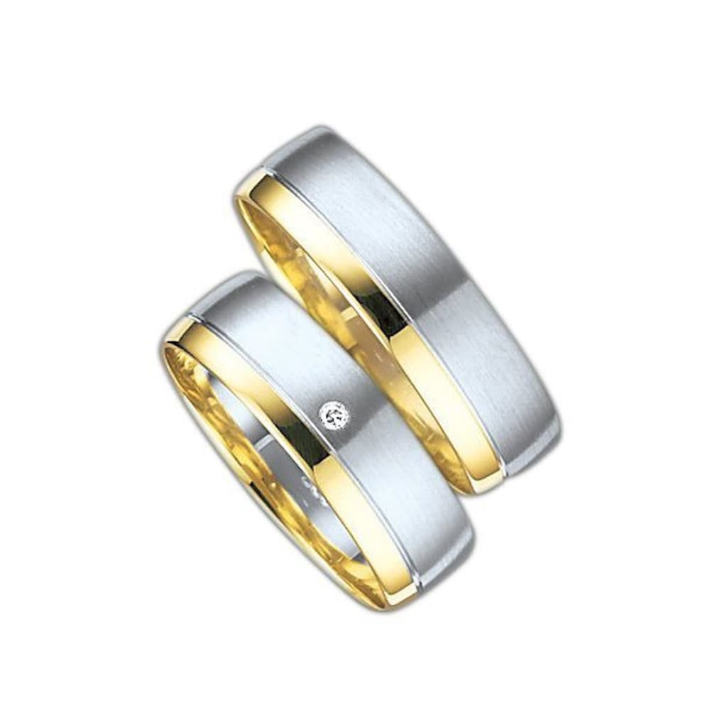 Firetti Trauring »Schmuck Geschenk Gold 375 Hochzeit Ehering Trauring "LIEBE"«