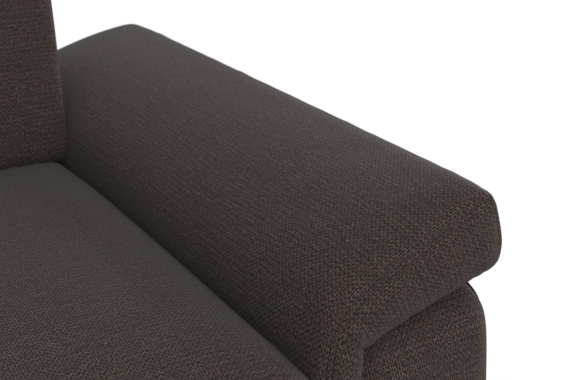 sit&more Ecksofa »Padua L-Form«, inklusive Sitztiefenverstellung, Armteilfunktion und Federkern