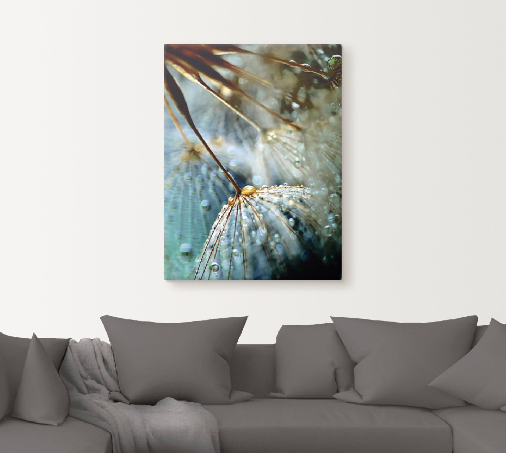 Artland Wandbild »Pusteblume Mystische Schönheit«, Blumen, (1 St.), als Alubild, Outdoorbild, Leinwandbild, Poster, Wandaufkleber