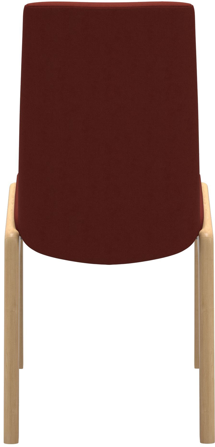 Stressless® Polsterstuhl »Laurel«, Microfaser DINAMICA, Low Back, Größe M, mit abgerundeten Beinen in Eiche natur
