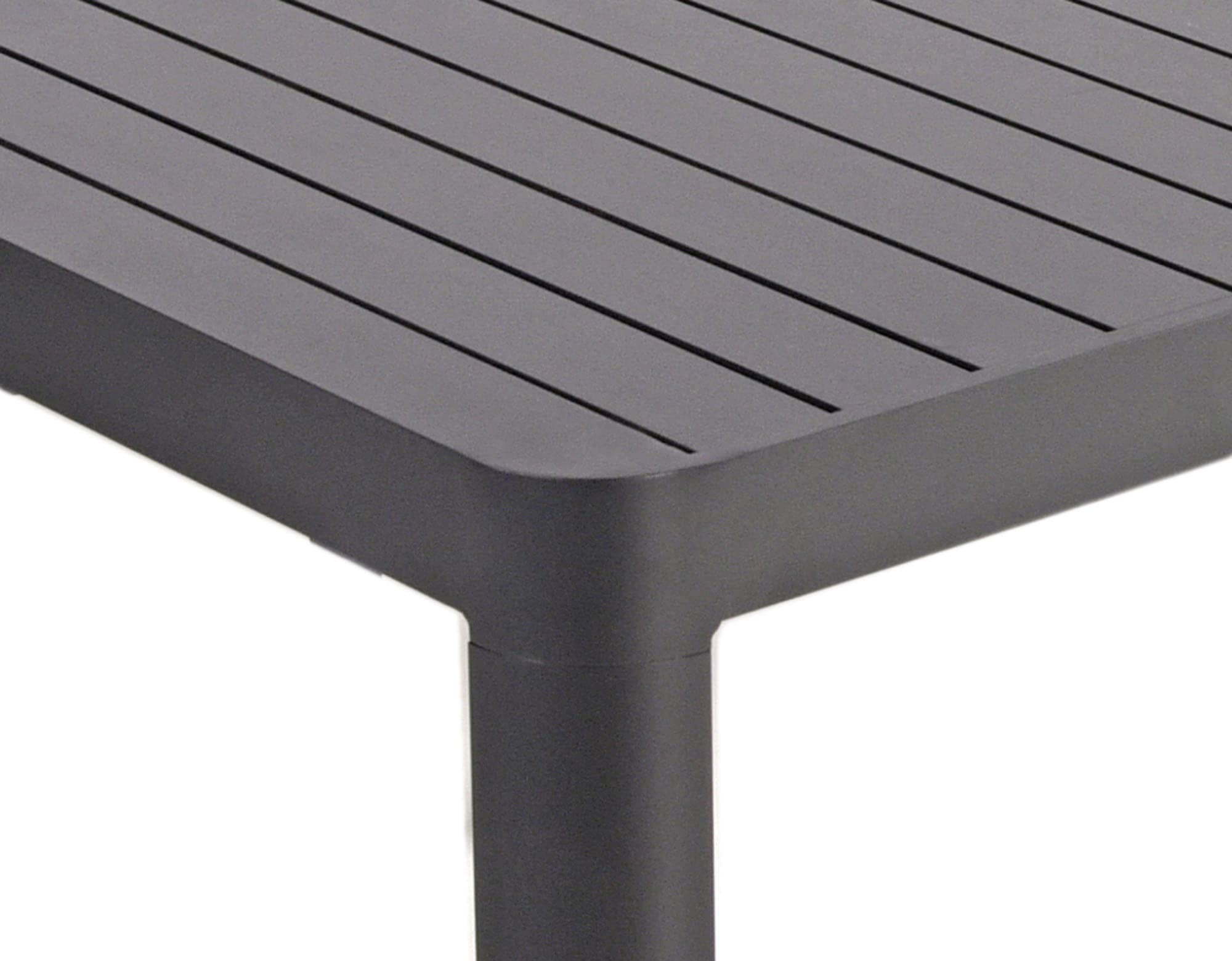Garden Pleasure Garten-Essgruppe », Tischgruppe »AMIRA 10««, (Set, 7 tlg.), 6 Stühle (stapelbar), 1x Ausziehtisch LxB: 195-240 x100 cm