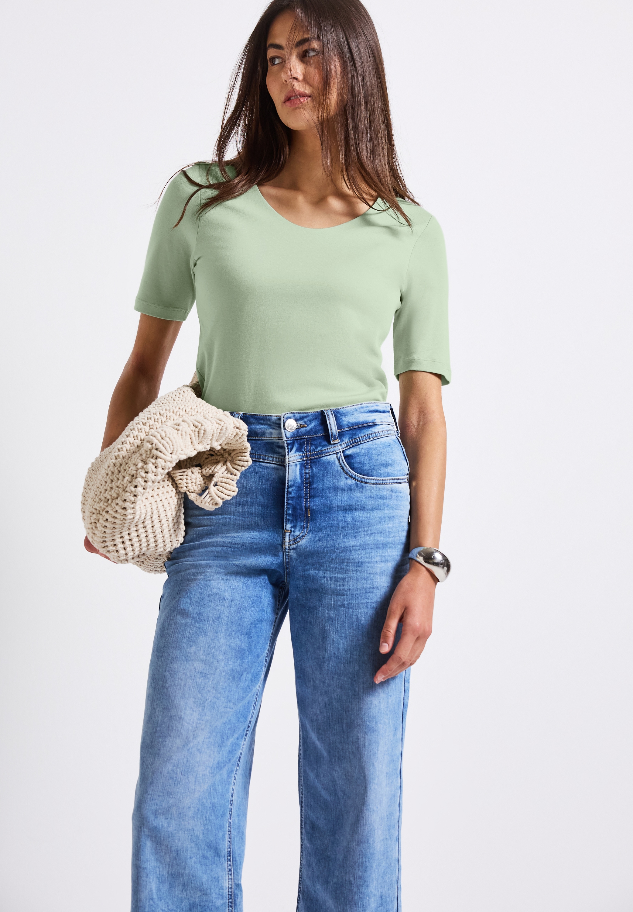 STREET ONE T-Shirt »Style Palmira«, im neuen Style Palmira