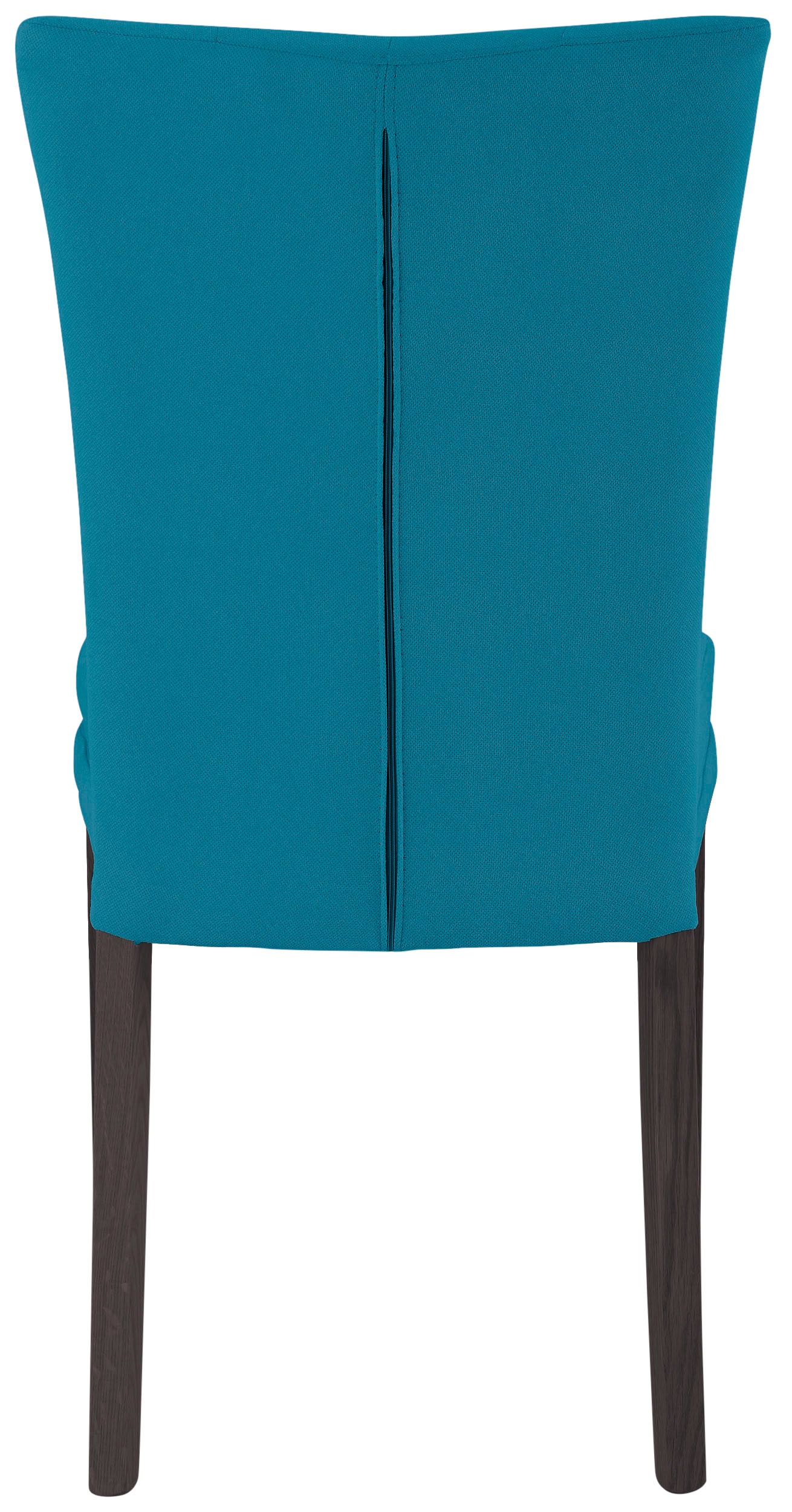 Home affaire 4-Fußstuhl »Colorado«, (Set), 4 St., Luxus-Microfaser, Beine aus Buche, wengefarben lackiert, Im 2er, 4er oder 6er-Set