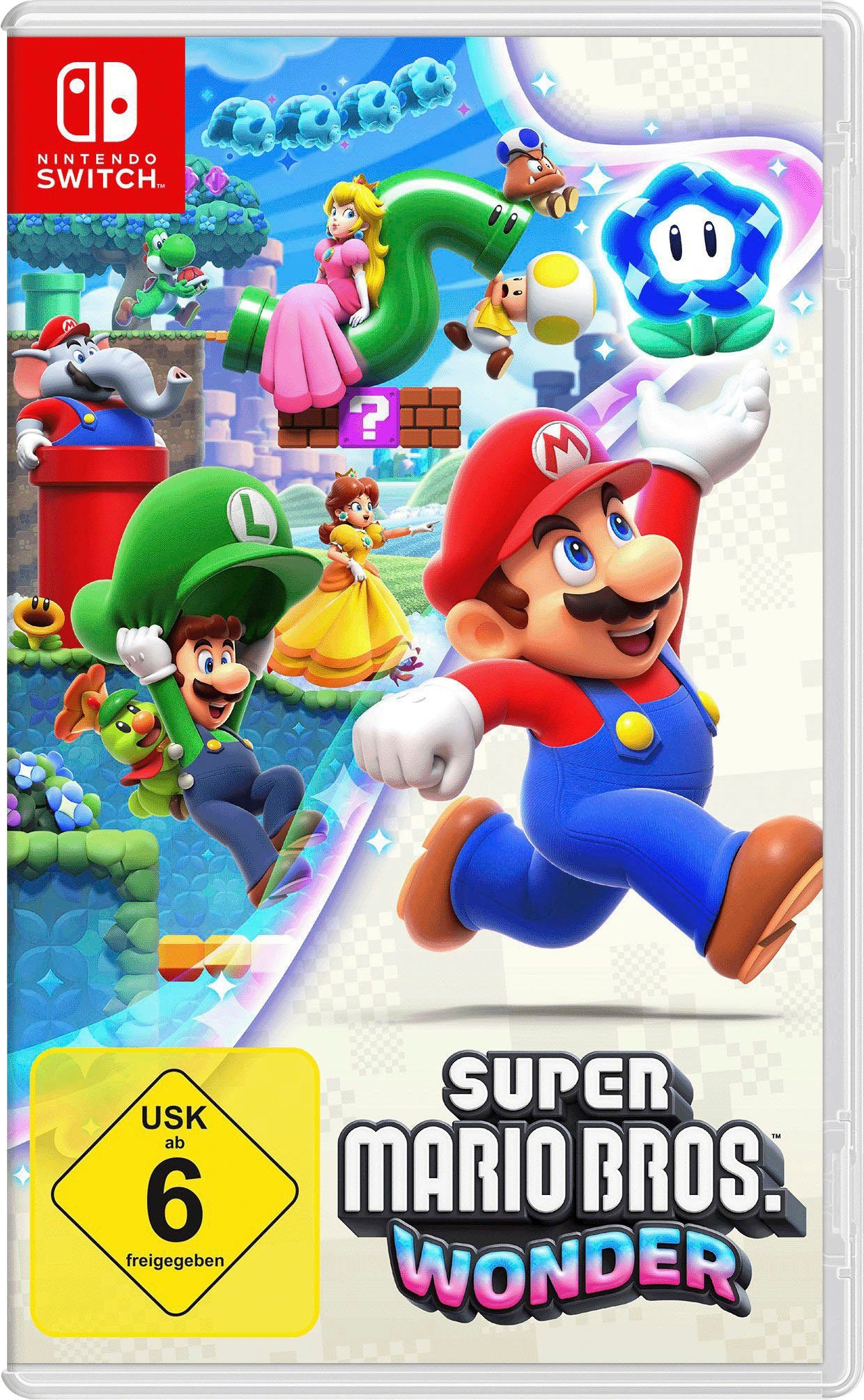 Nintendo Switch Spielekonsole »OLED Mario Edition + Super Mario Bros. Wonder«