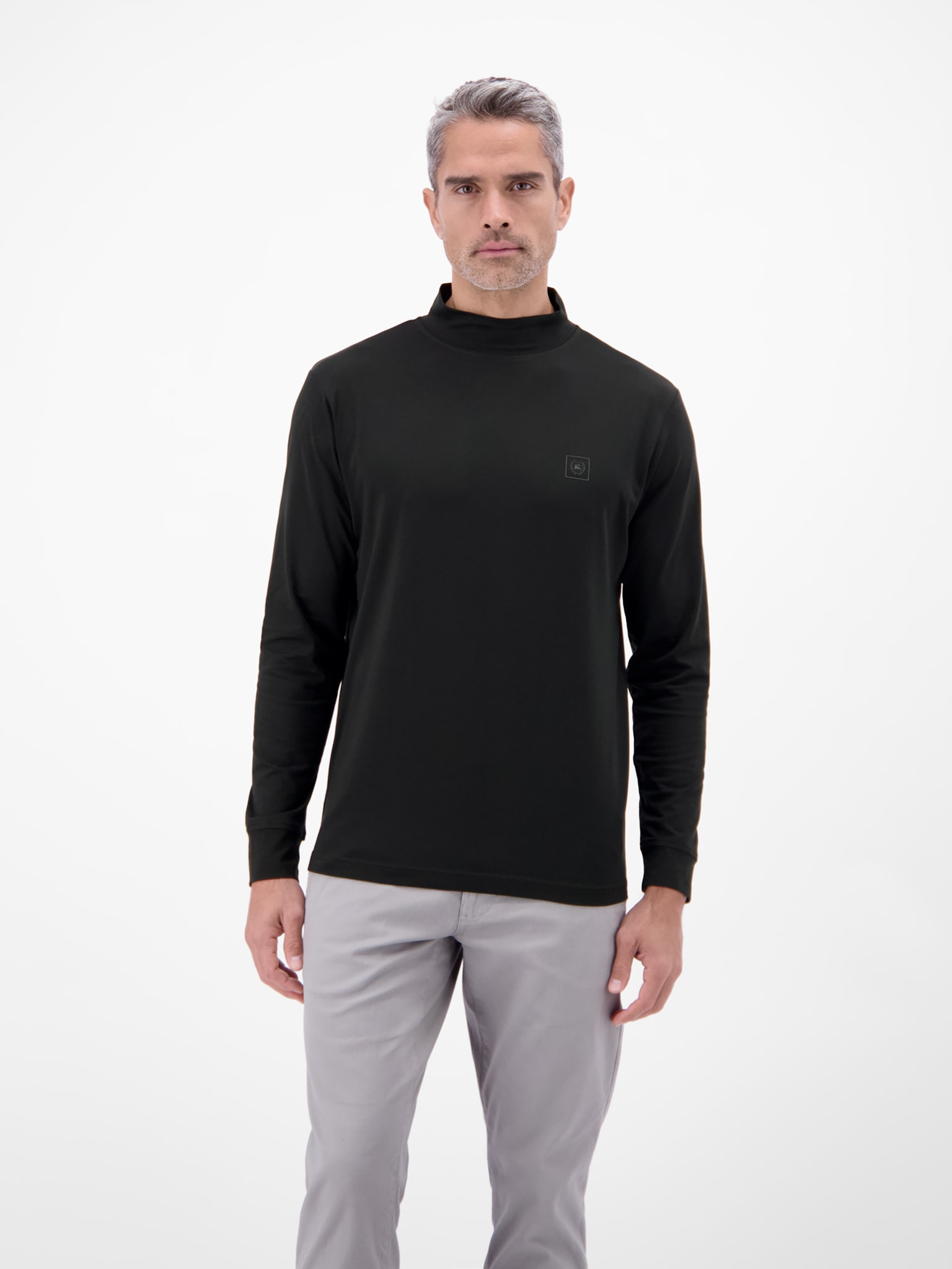 LERROS Rollkragenshirt langarm, mit Stretch