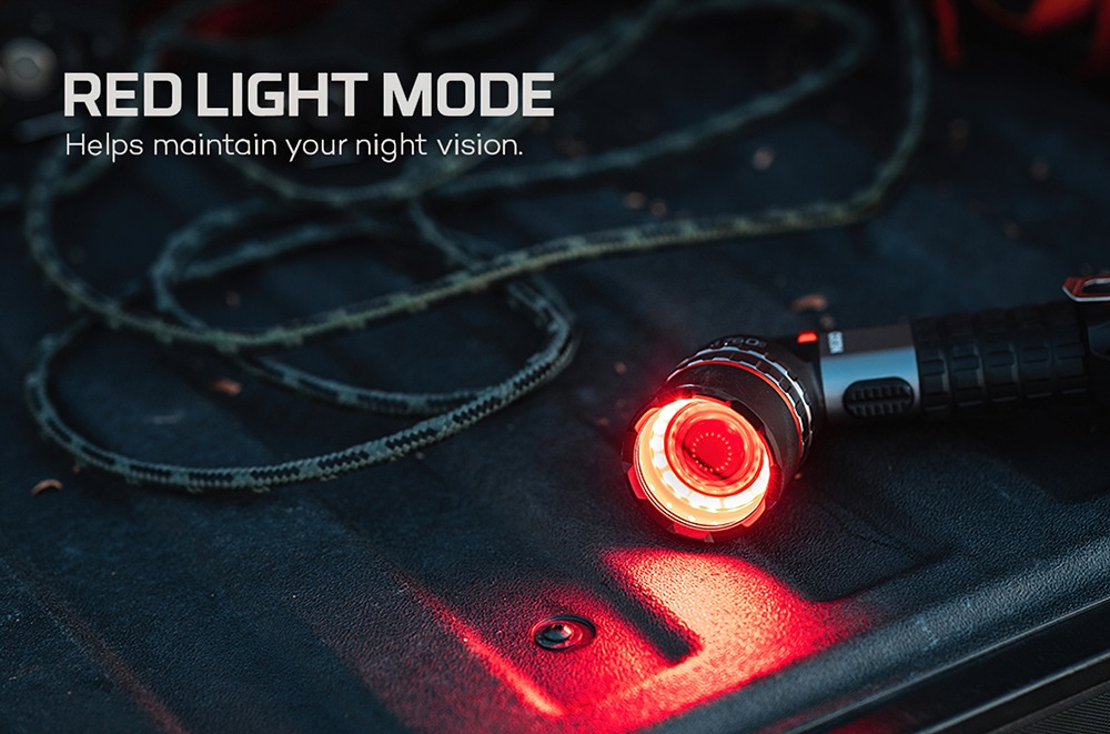 NEBO LED Taschenlampe »Nebo LUXTREME SL100« Set, Taschenlampe inkl. Ladekabel, 2 Stk. tlg. Leuchtet bis zu 1,6 km weit!