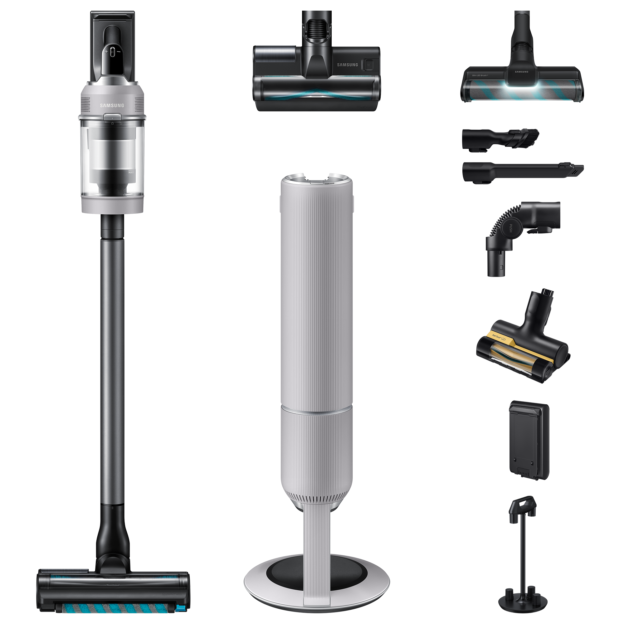 Samsung Akku-Handstaubsauger »BESPOKE AI Jet CompleteClean, VS80F28EFP/WD« günstig online kaufen