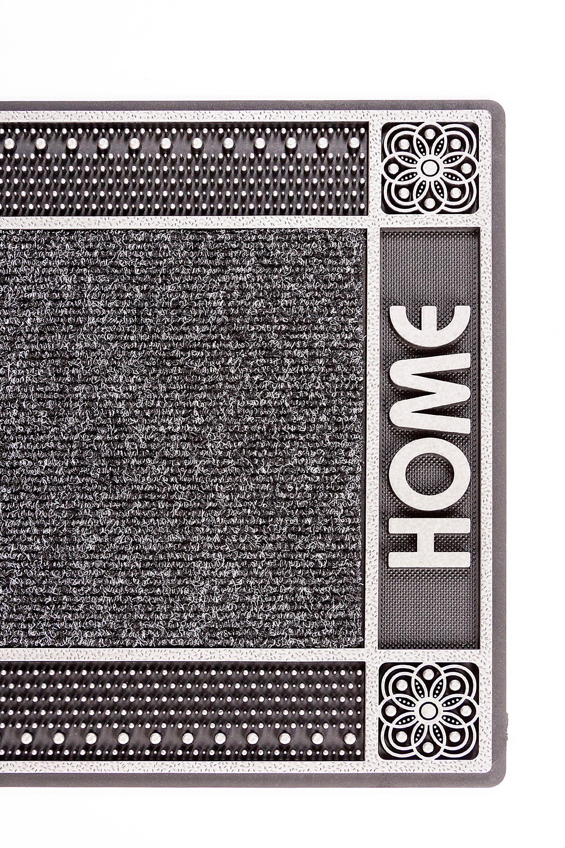 Home2Fashion Fußmatte »DC Clean In- und bequem robust, schnell rechteckig, geeignet mit und Schmutzfangmatte, Home«, bestellen Spruch, Outdoor