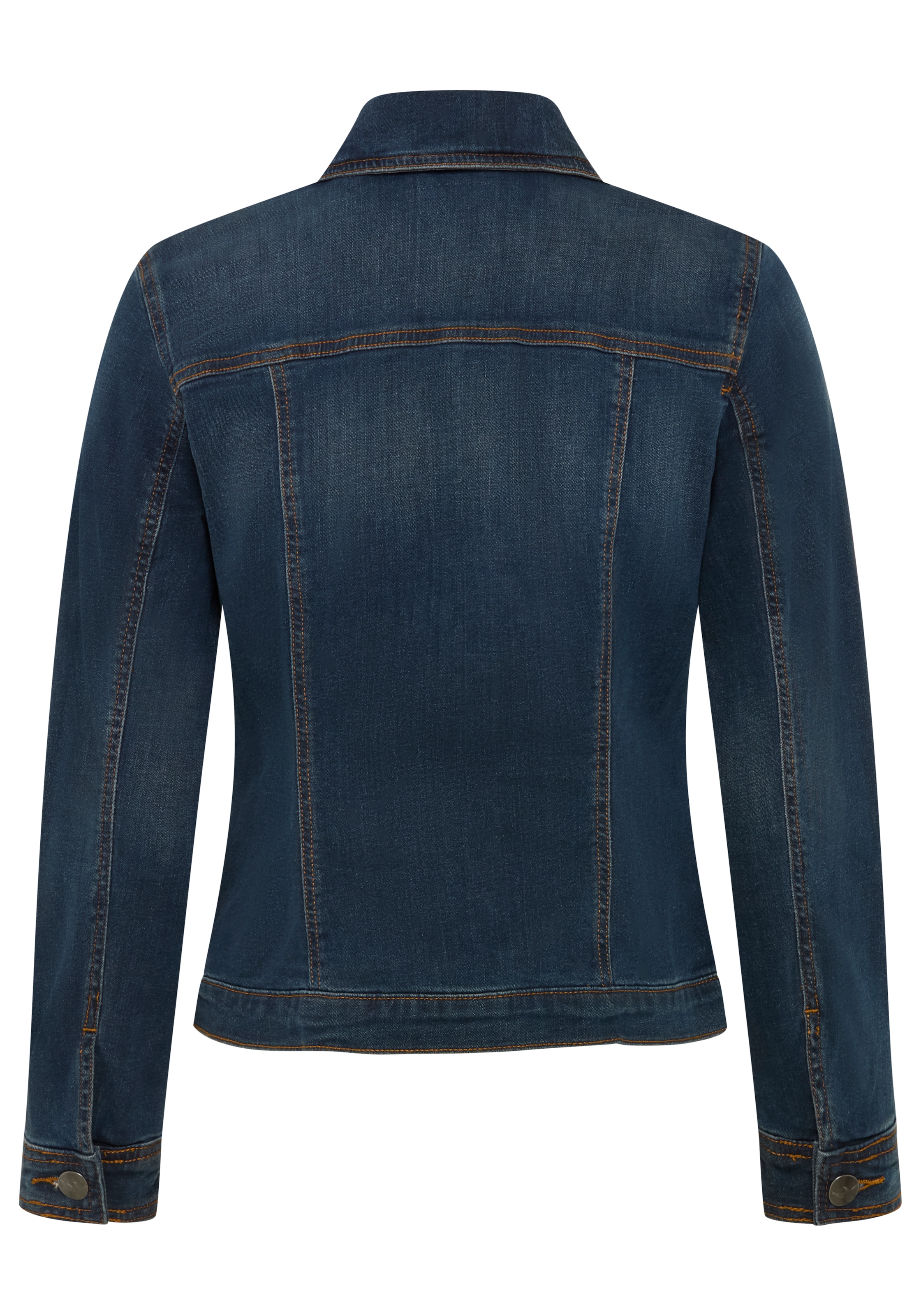 Arizona Jeansjacke aus Baumwollmischung,  figurbetont,  in Stretch-Qualität