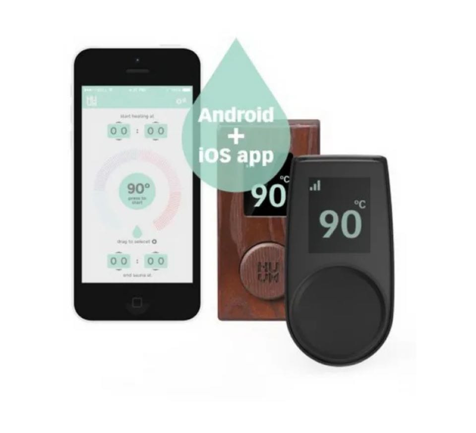 Karibu Bio-Saunaofen »9 kW SET mit WiFi-Steuerung« mit WLAN-fähigem Steuergerät