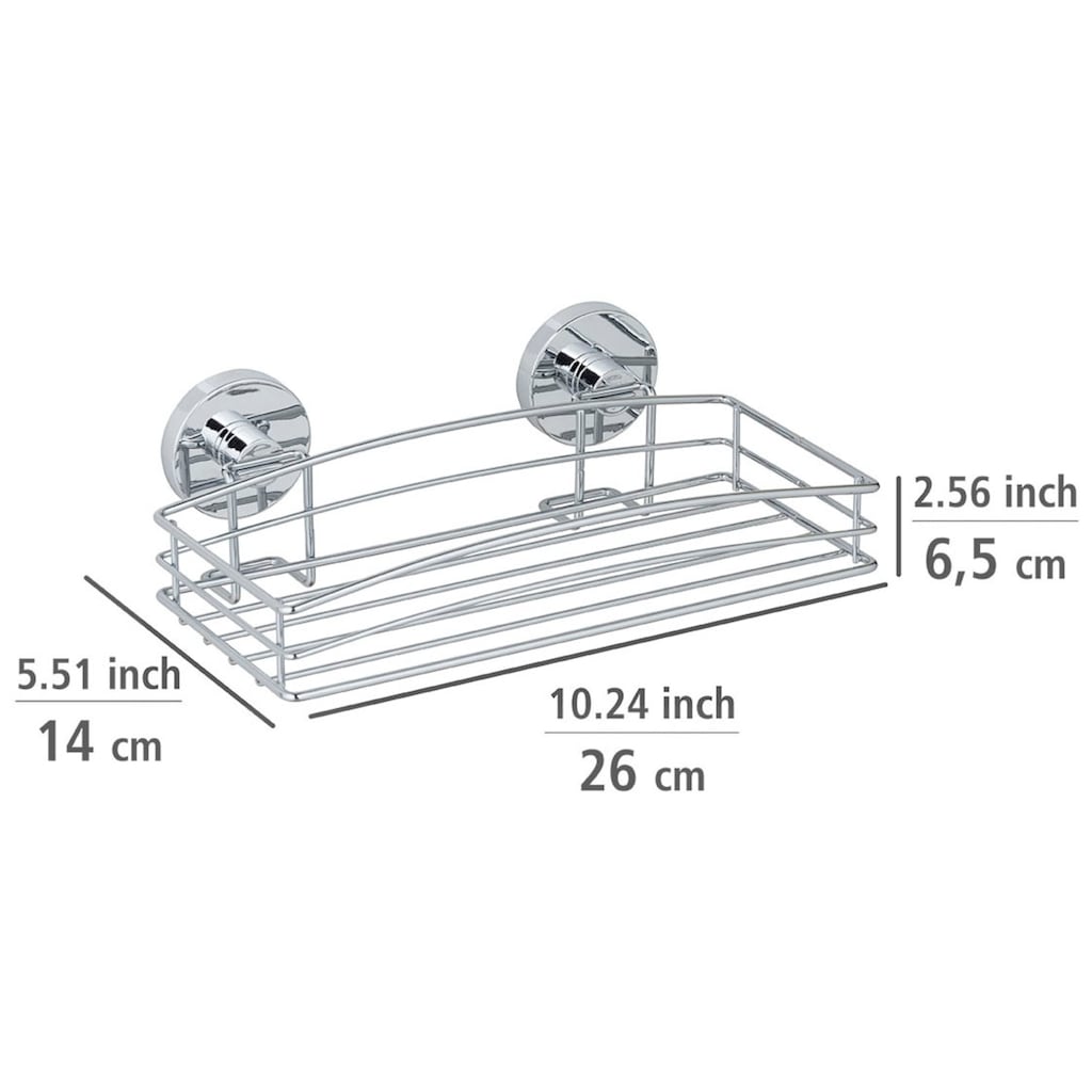 WENKO Duschablage, 1 Etage