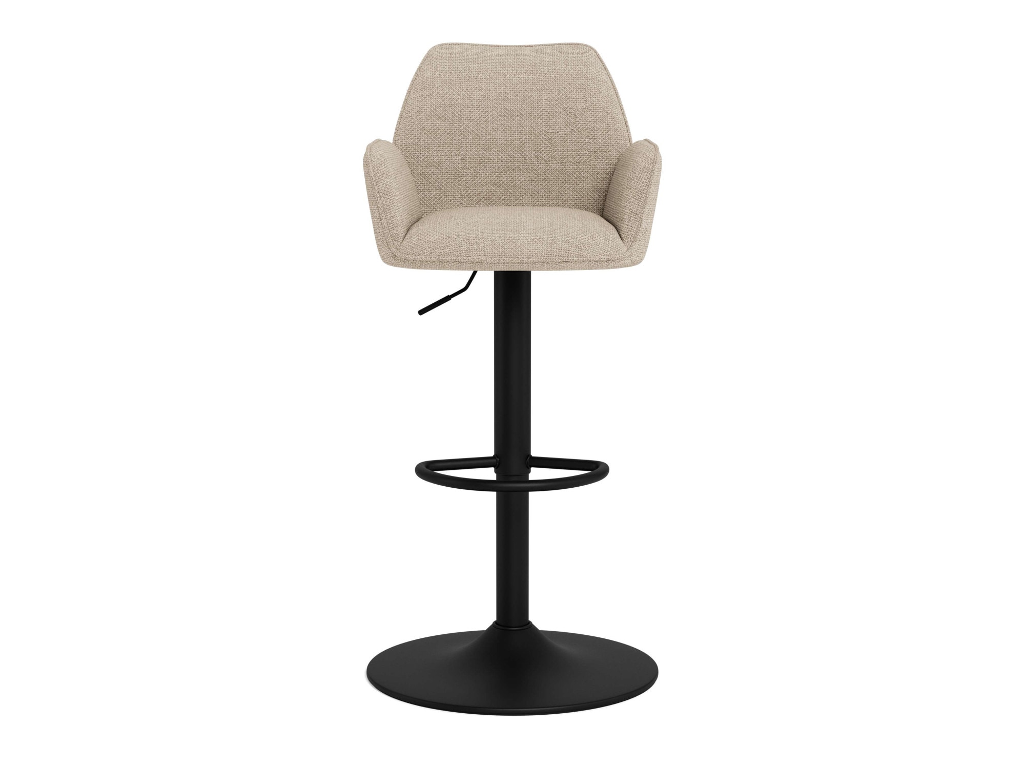 ACTONA GROUP Barhocker »Glenda, Hocker, Barstuhl« 1, 1 Stk. tlg. Stoffpolster, Armlehnen, Gaslift, Drehfunktion, FSC™