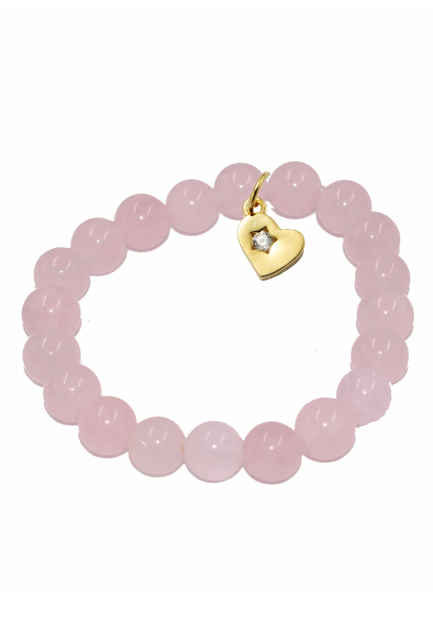 Firetti Armband »Schmuck Geschenk Silber 925 Armschmuck Armkette Bernstein o. Quarz«, Made in Germany - mit Rosenquarz oder Bernstein
