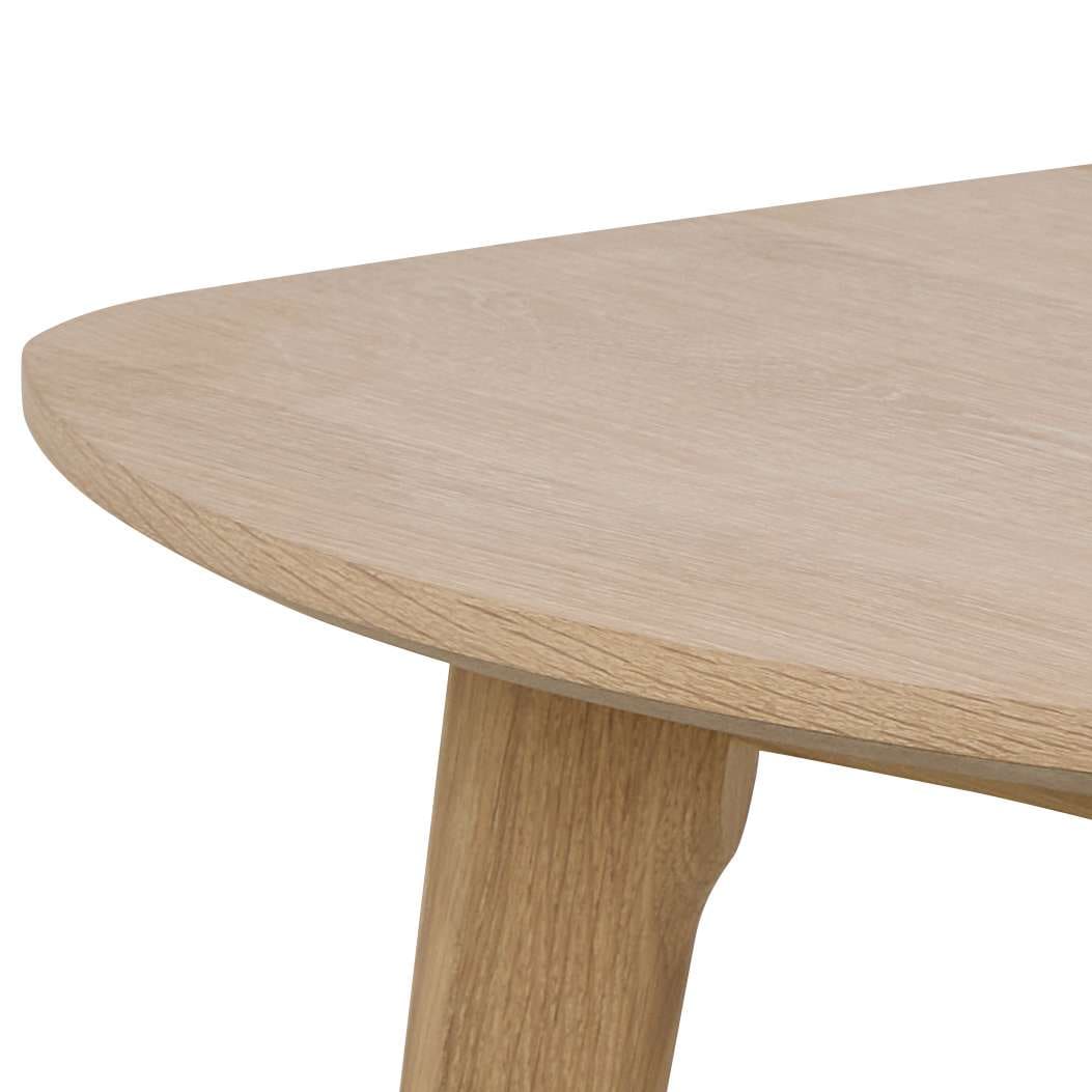 ACTONA GROUP Esstisch »Marte Speisetisch – zeitlos & stilvoll mit Platz für Zusatzplatten« Weiß pigmentiertes Eichenfurnier, pflegeleicht & robust. B: 180 cm