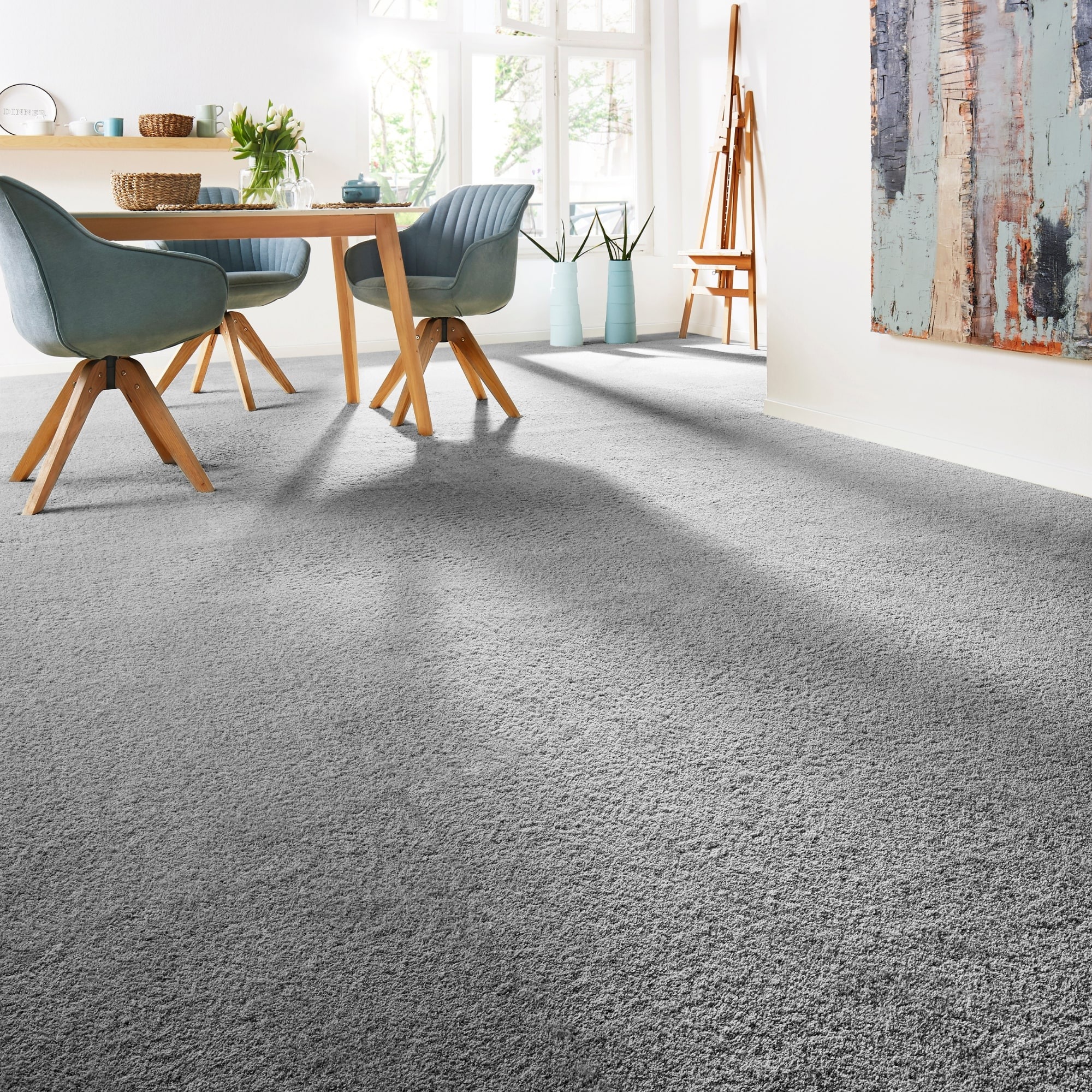 Andiamo Teppichboden »Softness, Velours, Made in Belgium«, rechteckig, 17 m günstig online kaufen
