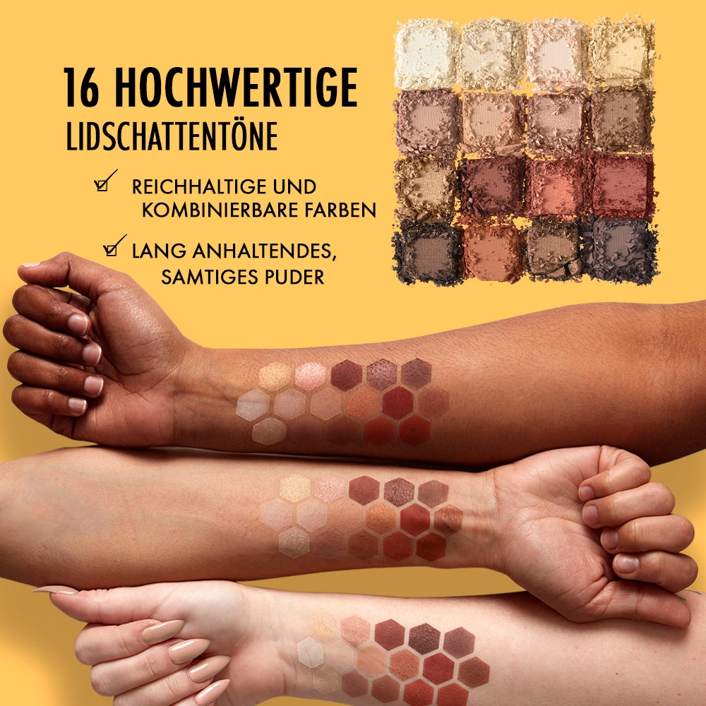 NYX Lidschatten »Professional Makeup Ultimate Shadow Palette«, mit auffälliger Pigmentierung