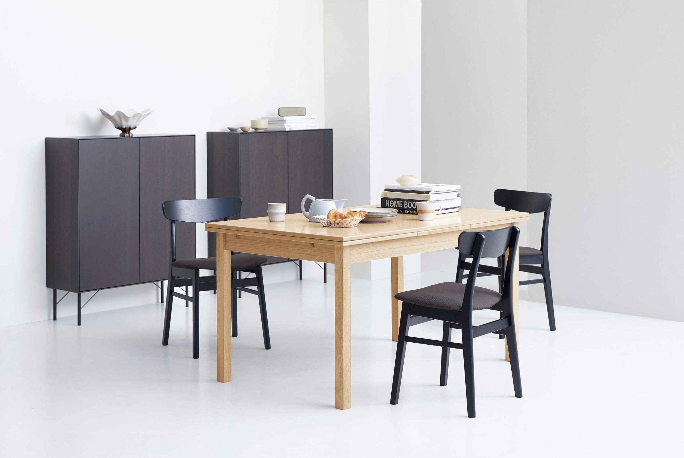 Hammel Furniture Esstisch »Basic Dinex, ausziehbar, mit Einlegeplatten - Fu günstig online kaufen