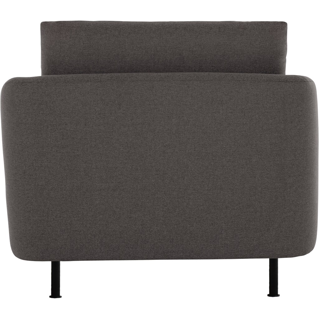 andas Sessel »Bendik«, Füße aus schwarzem Metall, Design by Morten Georgsen