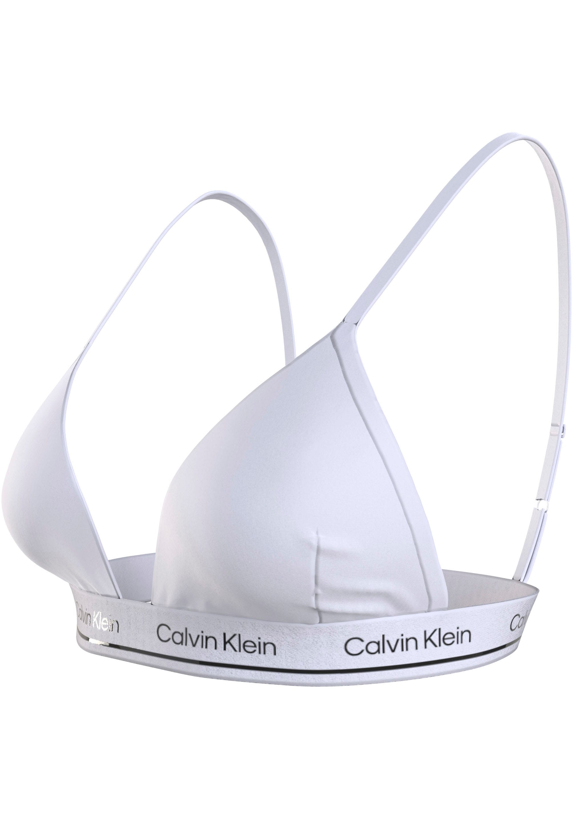Calvin Klein Swimwear Triangel-Bikini-Top »TRIANGLE-RP«, mit Logoschriftzügen auf dem Unterband