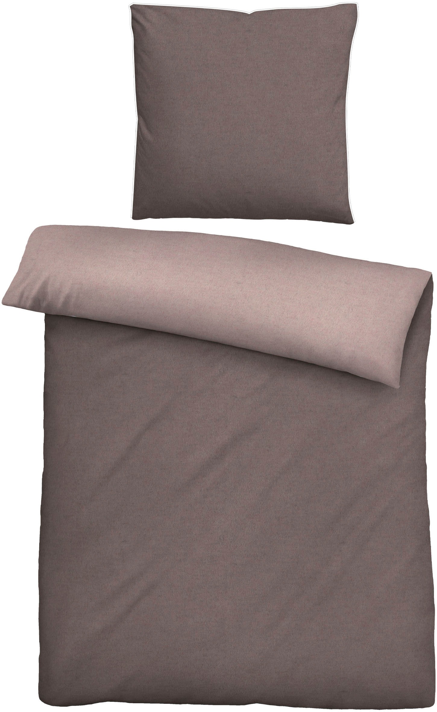 Biberna Wendebettwäsche »Hermal Biber, in Gr. 135x200, 155x220 oder 200x200 günstig online kaufen