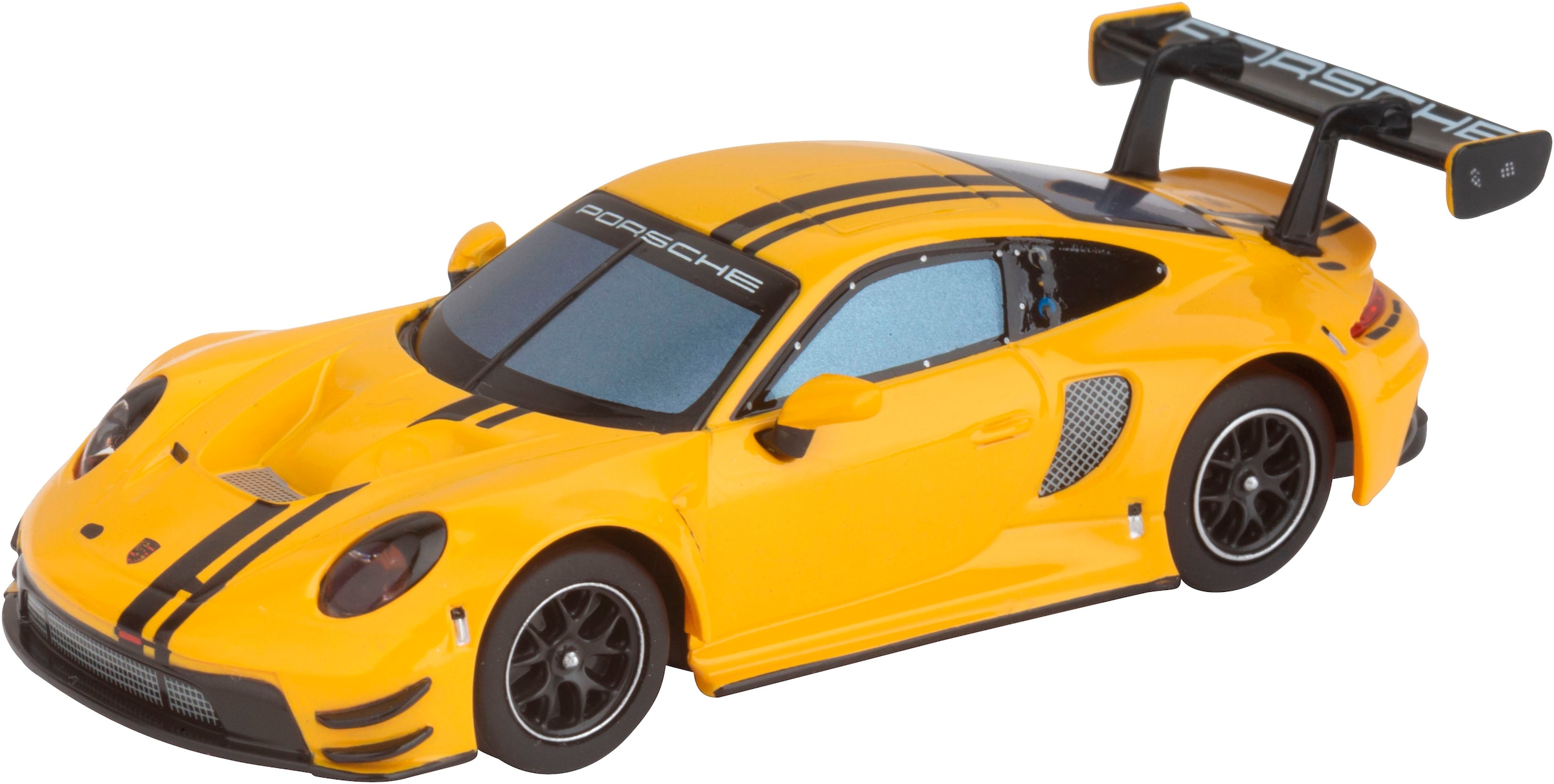 Carrera® Rennbahn-Auto »Carrera Hybrid, Porsche 911 GT3 R, Speed Yellow«