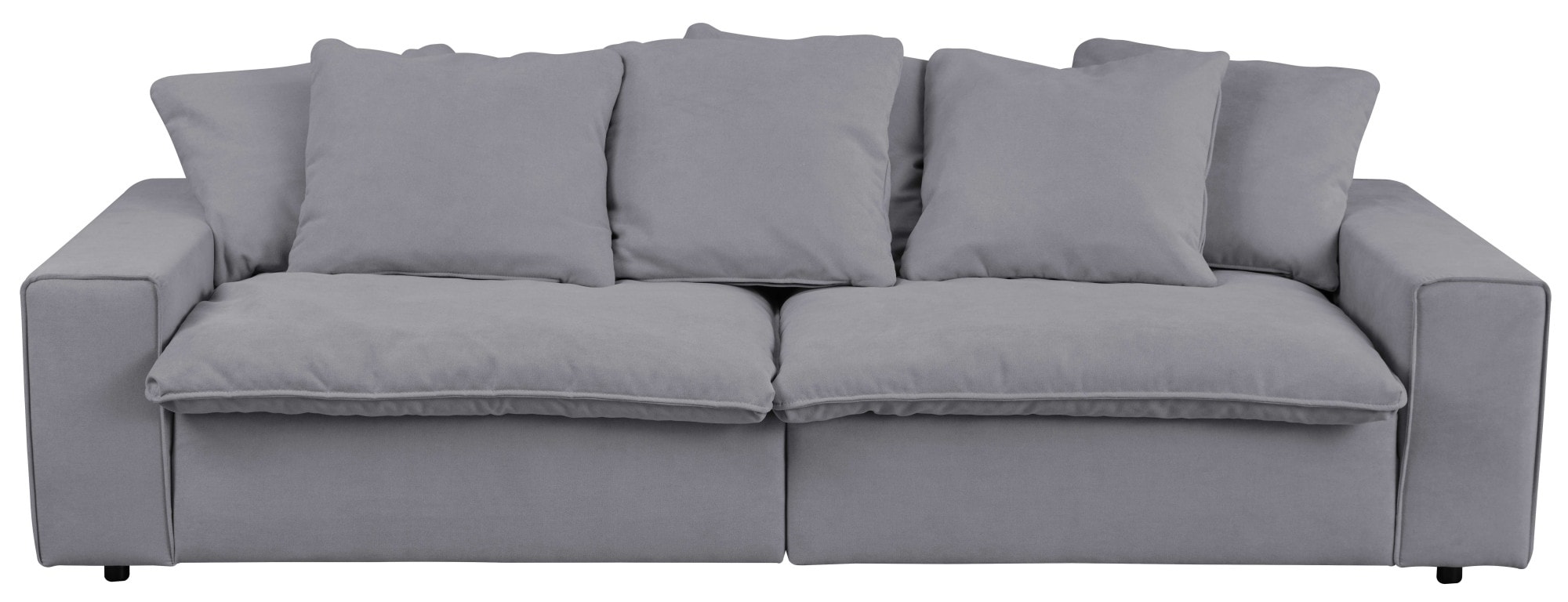 andas Big-Sofa »Venslev«, Lounge-Sofa, mit extra tiefer Sitzfläche und losen Kissen