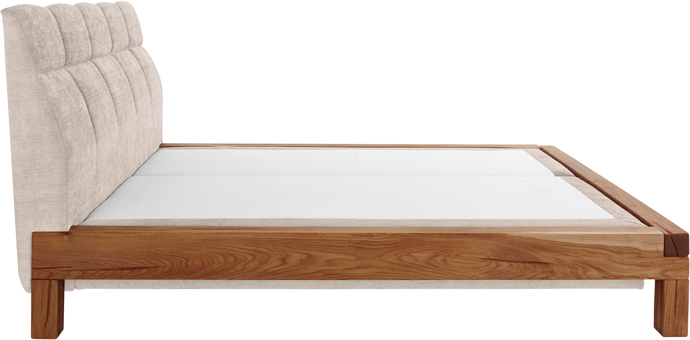 Home affaire Boxspringbett »Villads«, Liegefläche: 160/200 cm aus Balkeneiche, Inside-Boxspring-Unterbau