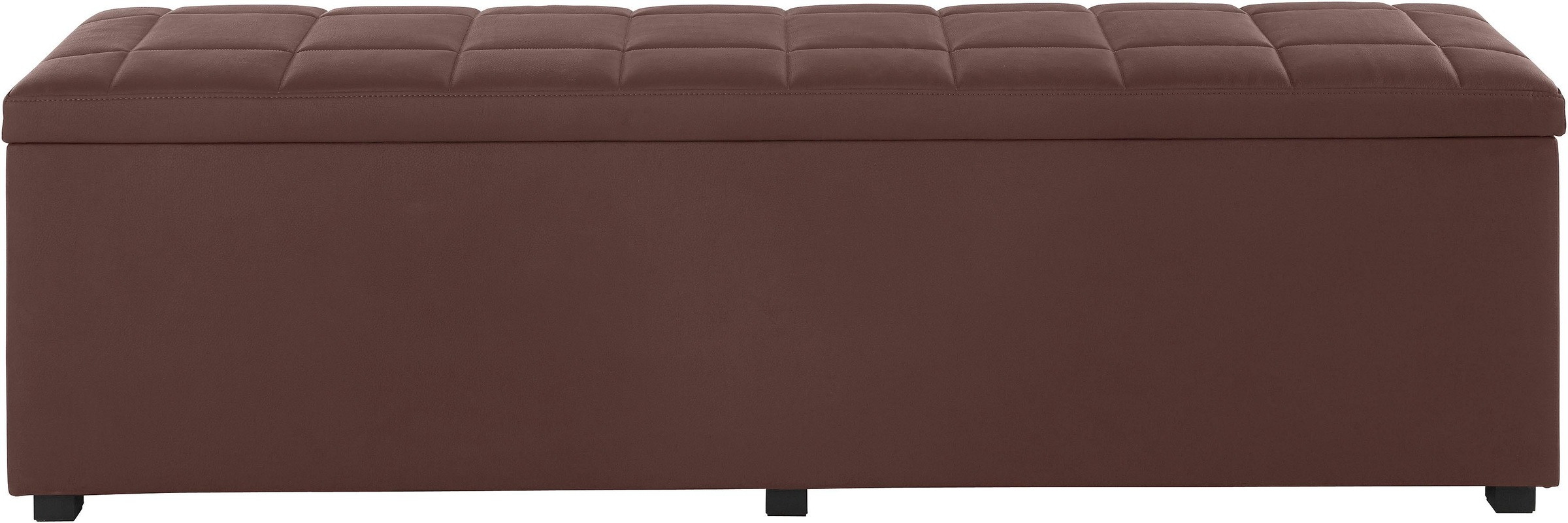 Places of Style Hockerbank »Checked«, mit Stauraum, Breite 120 cm und 160 cm, als Bettbank geeignet