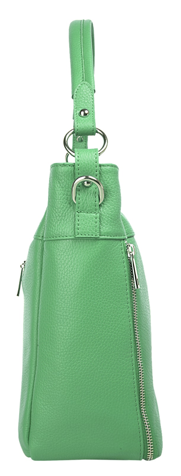 Cluty Henkeltasche echt Leder, Made in Italy