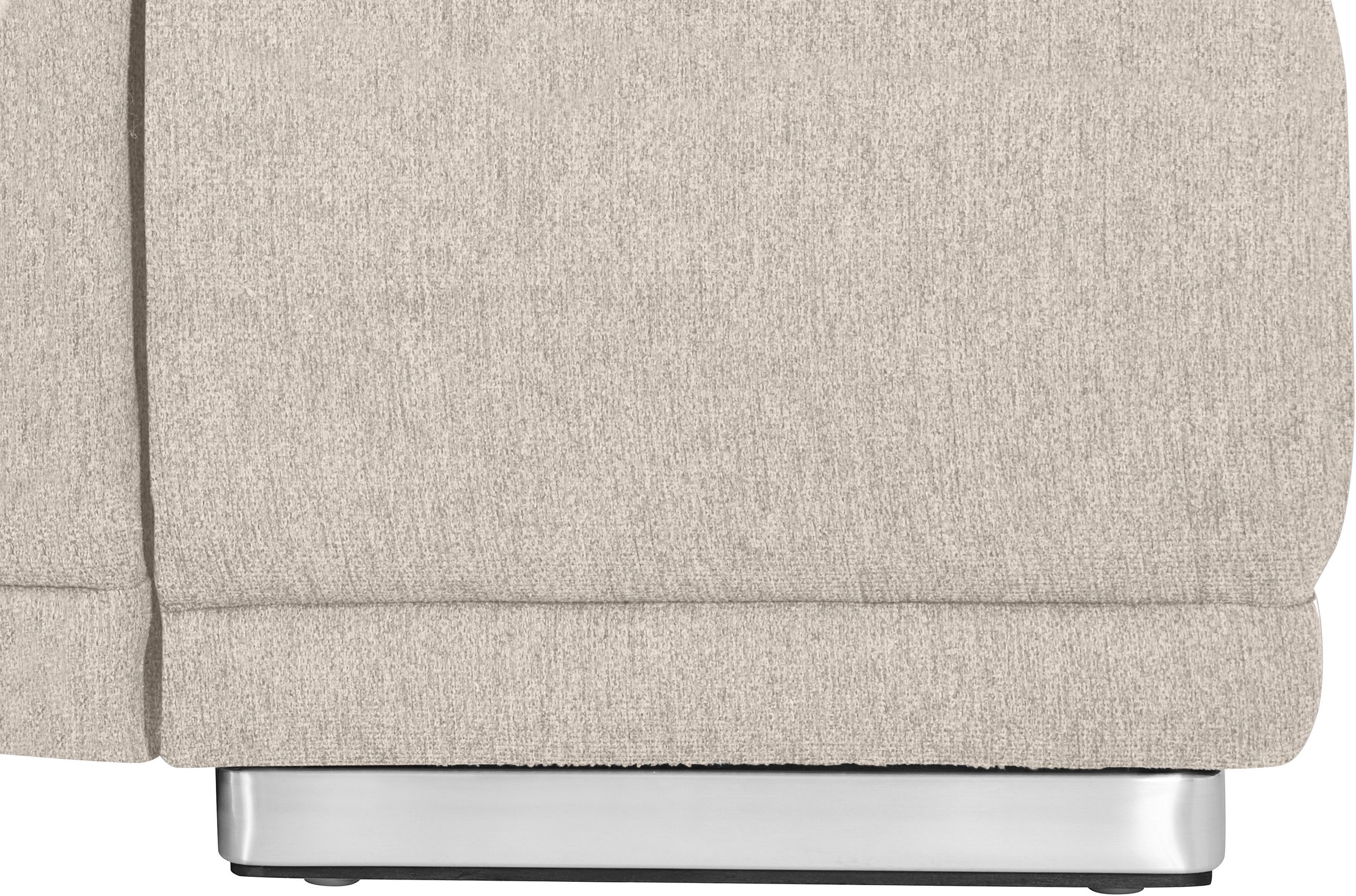 COTTA Ecksofa »Holiday L-Form mit Sitztiefen-, Armteil- und Kopfteilverstellung«, wahlweise mit Bettfunktion & Bettkasten