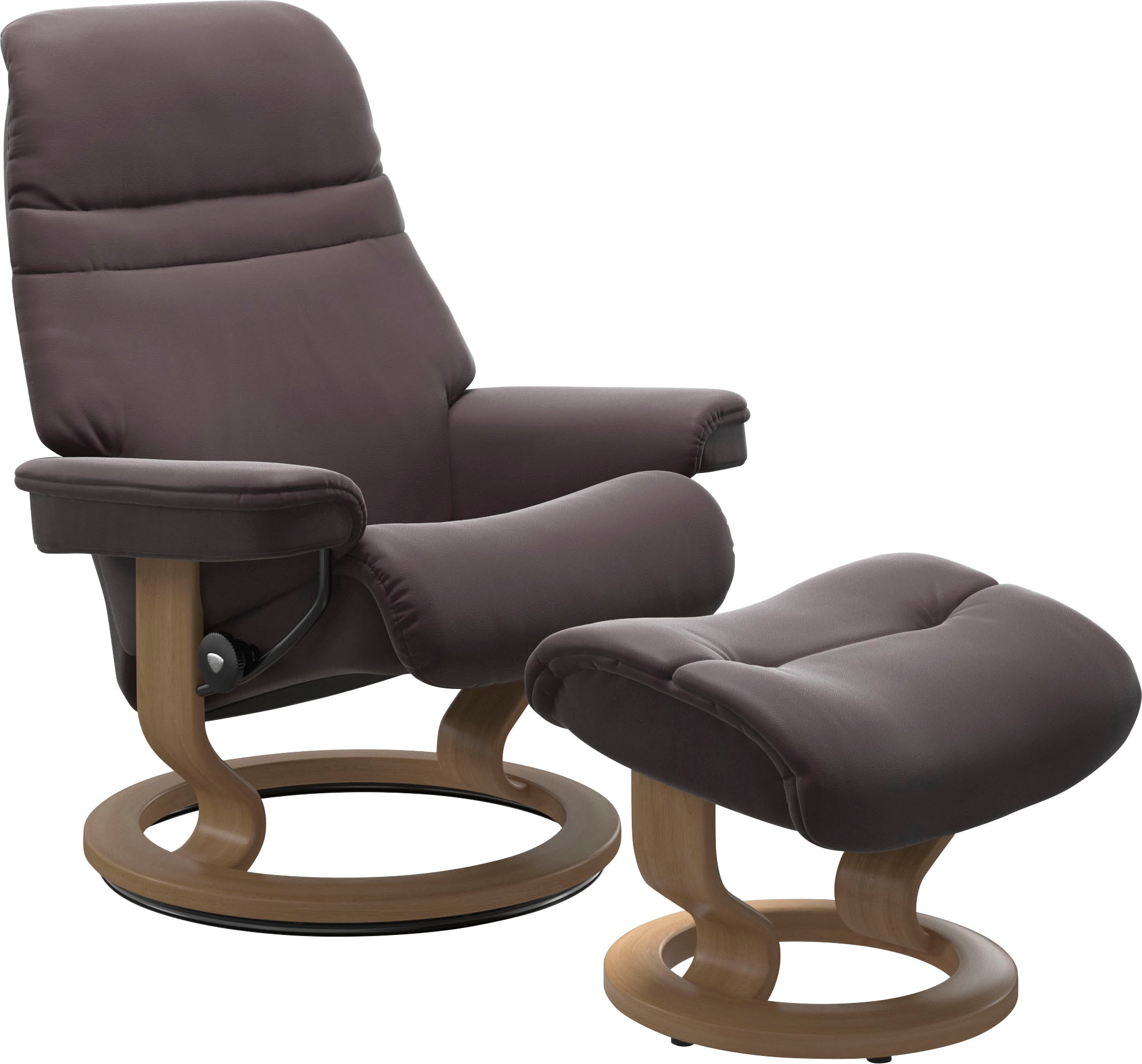 Stressless® Relaxsessel »Sunrise« Relaxsessel mit Hocker, mit Classic Base, günstig online kaufen