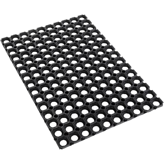 Andiamo Fußmatte »Gummi Ringmatte«, rechteckig, Schmutzfangmatte, In- und Outdoor  geeignet, besonders robust auf Raten kaufen