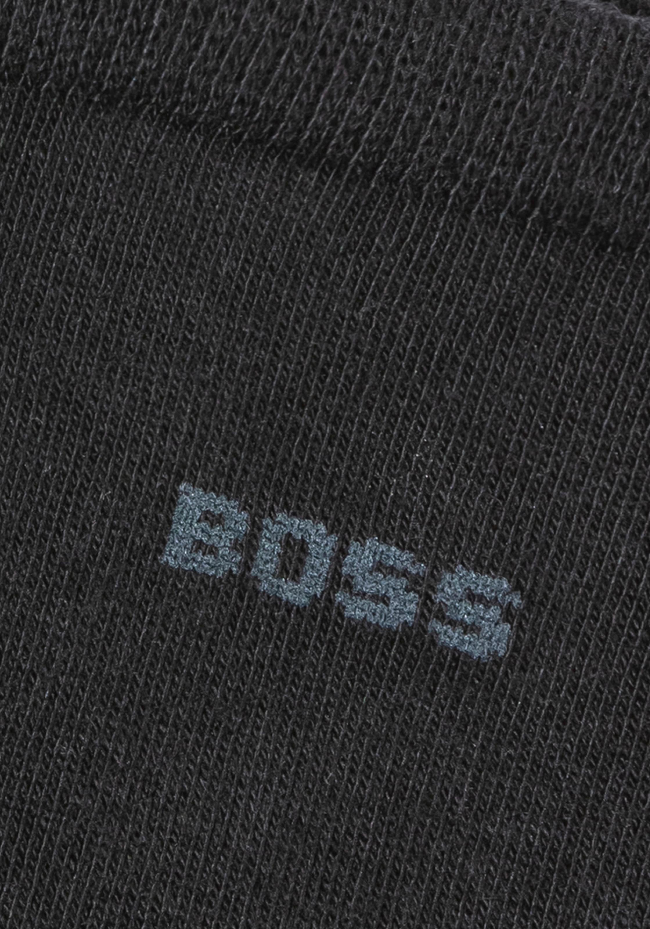 BOSS Businesssocken »2P RS Uni Logo CC W«, (Packung, 2 Paar, 2er Pack), mit BOSS Schriftzug