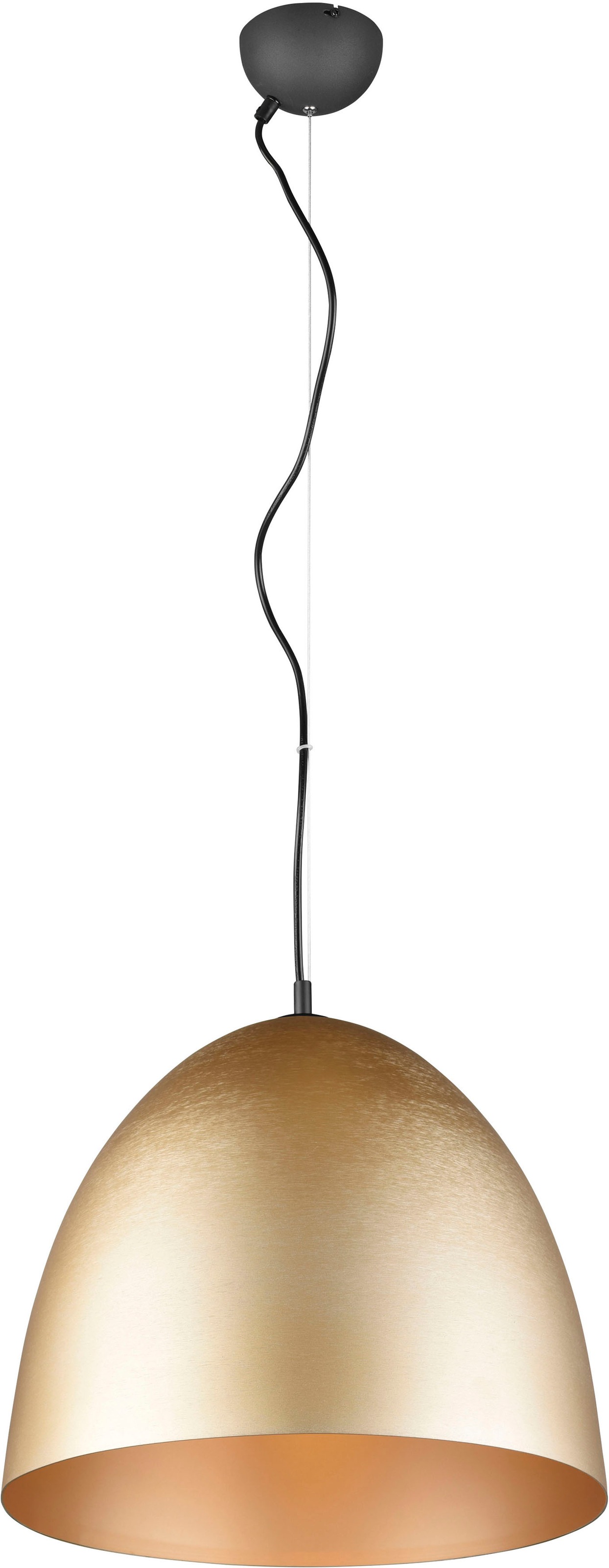 REALITY Leuchten Pendelleuchte »Tilda«, 1 flammig, Leuchtmittel E27 | ohne Leuchtmittel, elegante Hängelampe, max 150cm höhenverstellbar, exkl 1xE27 max 40W