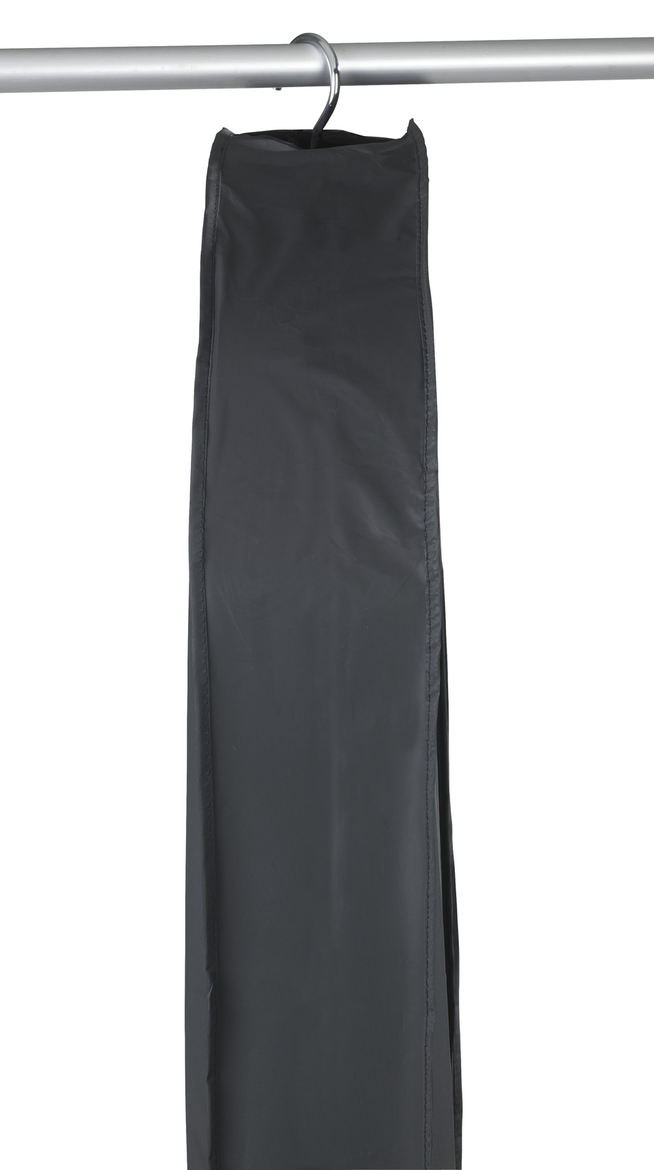 WENKO Kleidersack »Modell Deep Black«, (Set, 3 St.), Kleiderschutzhülle mit Reißverschluss & Sichtfenster, ideal auf Reisen