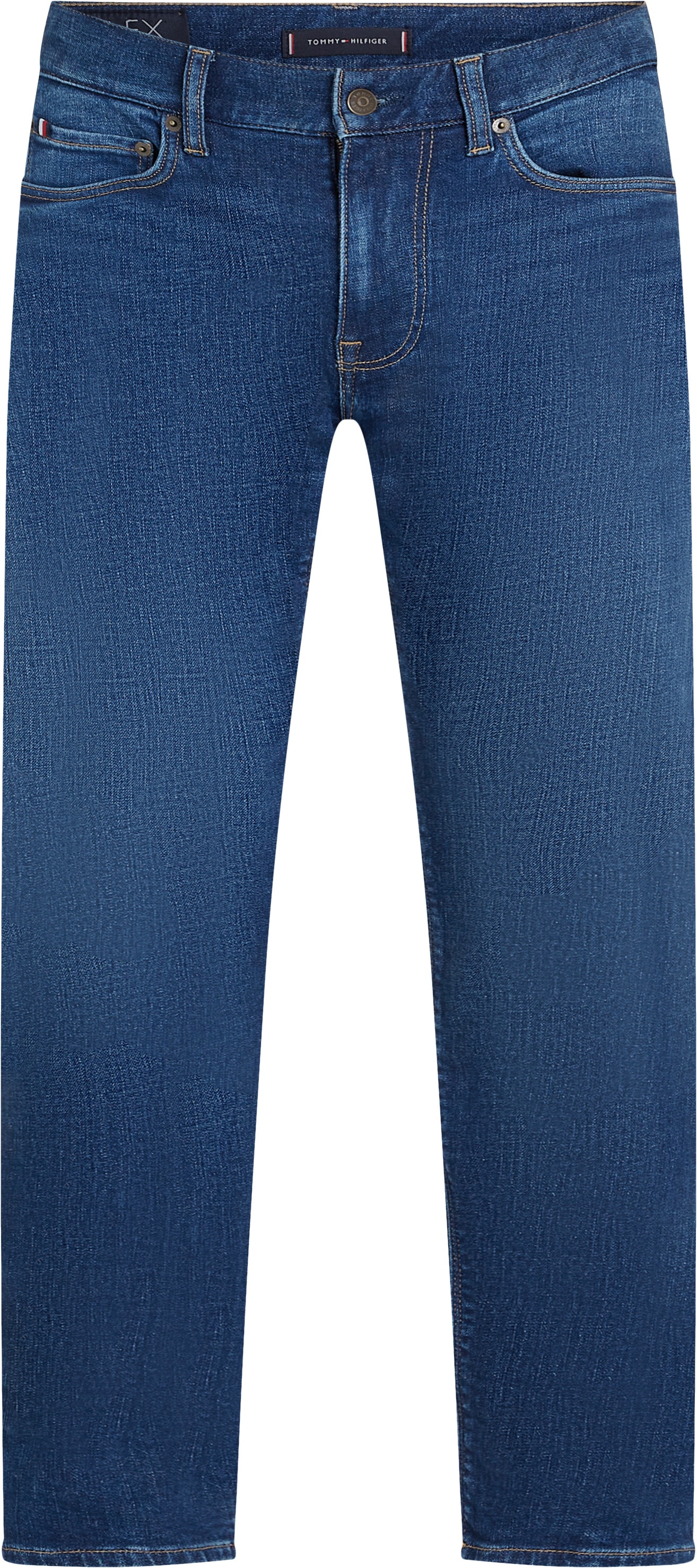 Tommy Hilfiger Slim-fit-Jeans »SLIM BLEECKER PSTR TEXAS INDIGO«, in blauer Waschung