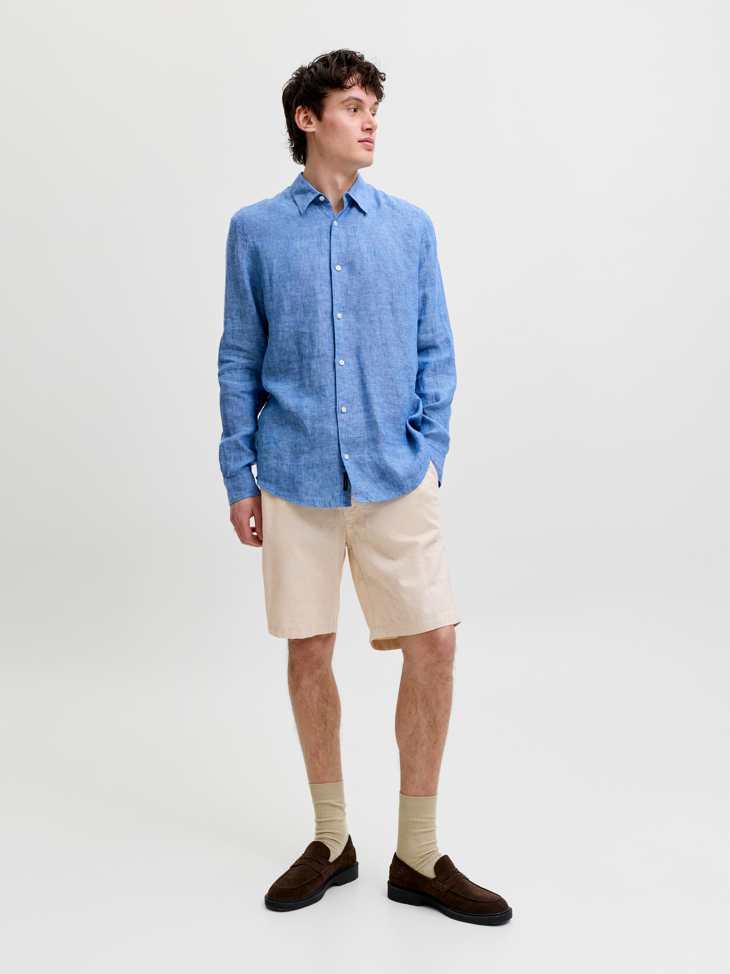 Jack & Jones Shorts »JPSTJAIDEN HYBRID BONDI JOG SHORT REG SN«  Baumwollmischung, locker geschnitten