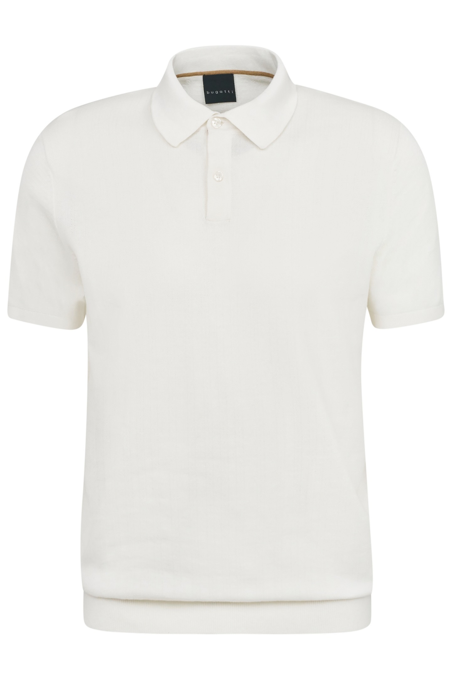 bugatti Poloshirt, in feiner Strickstruktur